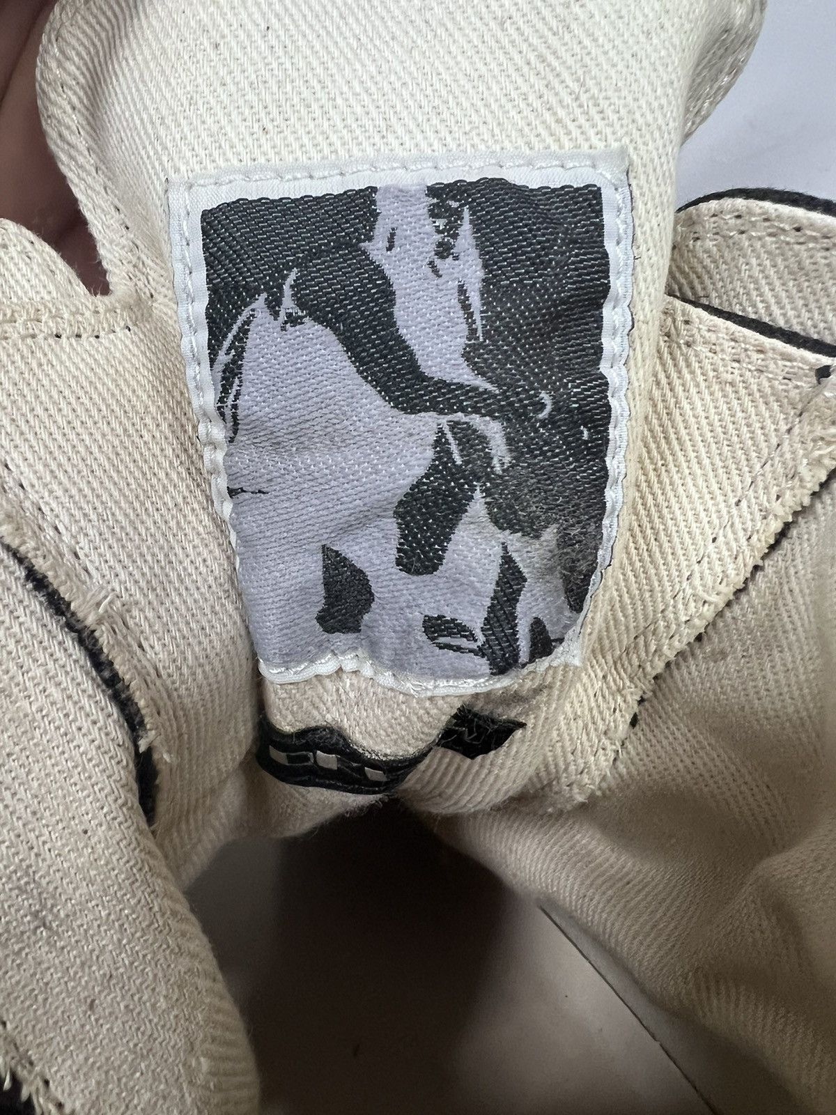 Rick Owens Drkshdw Rick owens ramones drkshdw high top sneakers sz37 Size US 7 / IT 37 - 9 Thumbnail