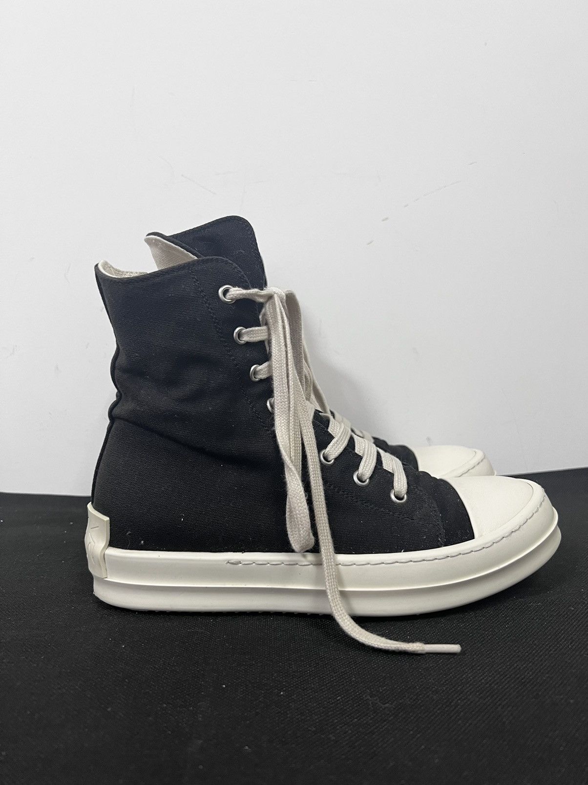 Rick Owens Drkshdw Rick owens ramones drkshdw high top sneakers sz37 Size US 7 / IT 37 - 4 Thumbnail
