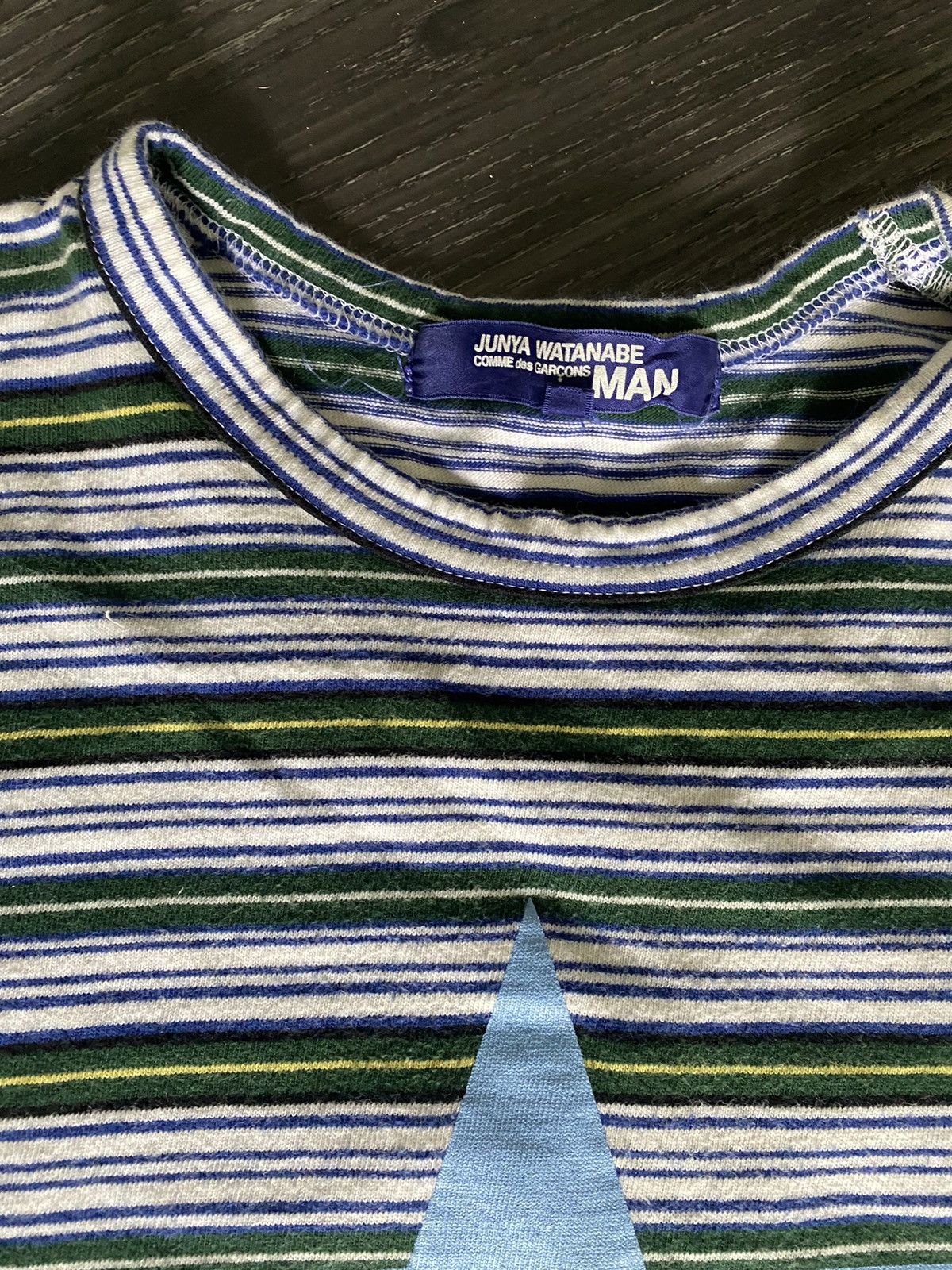 Comme des Garcons SS03 Striped Star T-Shirt Size US M / EU 48-50 / 2 - 2 Thumbnail
