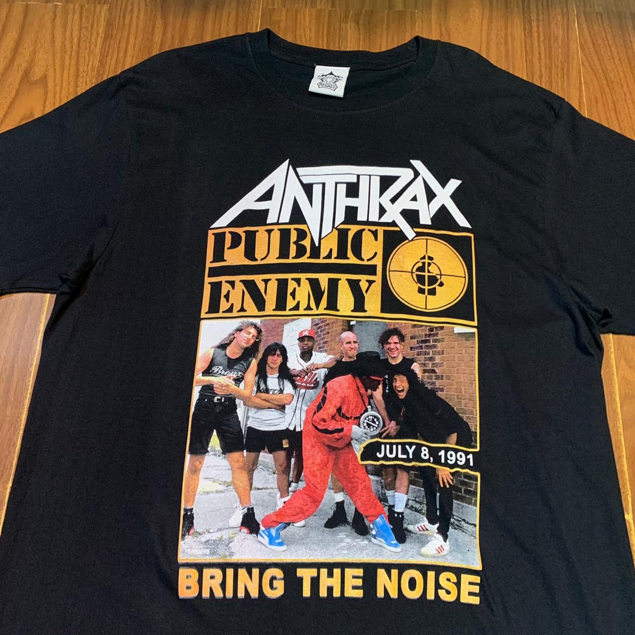 Band Tees × Rap Tees Anthrax X Public Enemy 