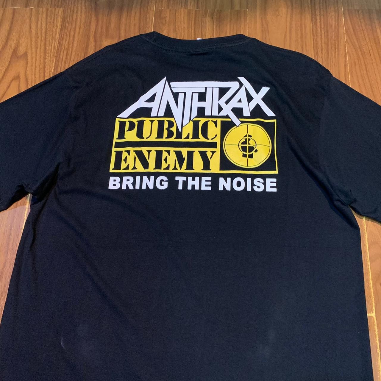 PUBLIC ENEMY　Anthrax　ヴィンテージ　Tシャツ ANTHRAX (アンスラックス) x PUBLIC ENEMY (パブリック