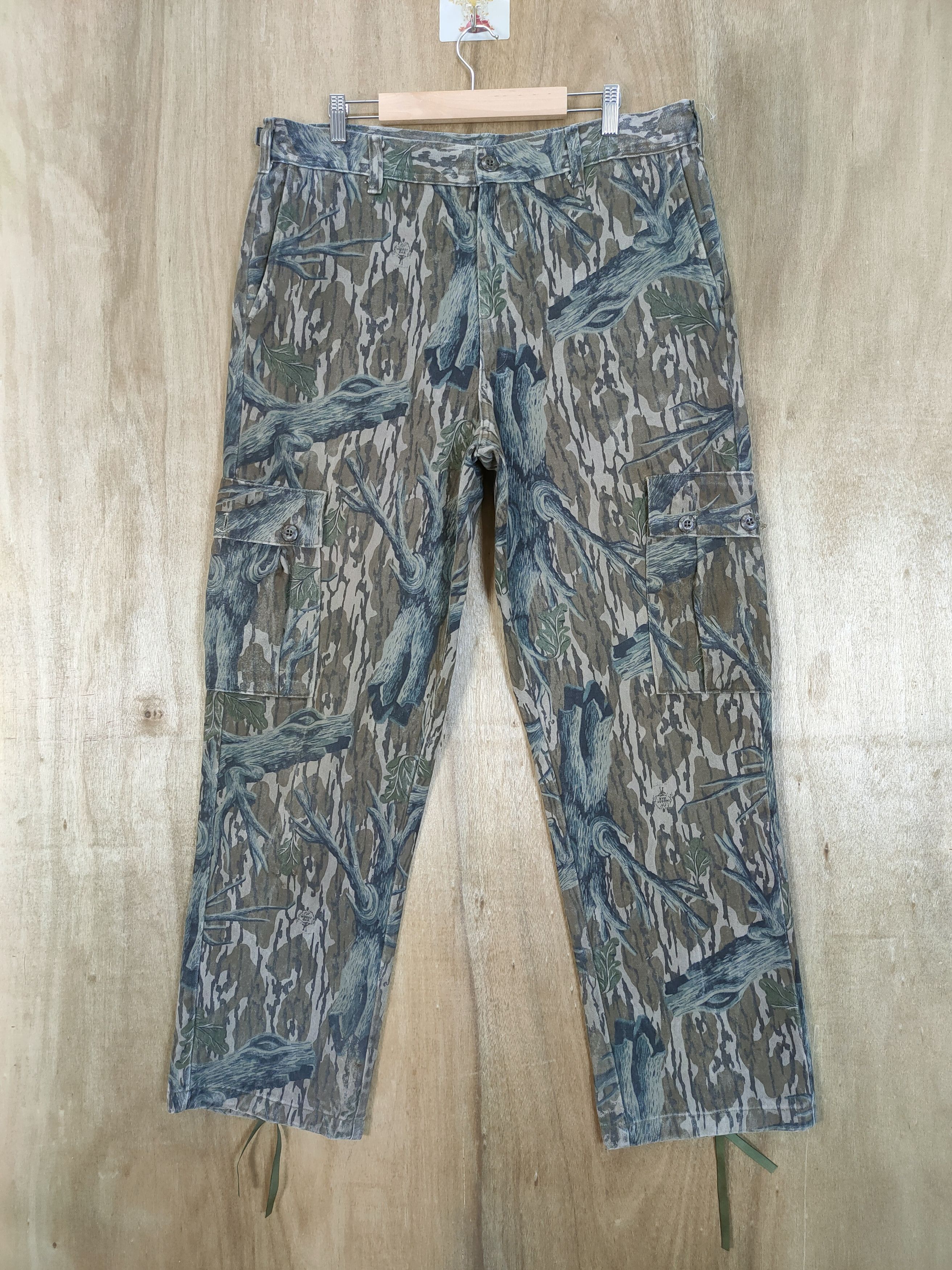 Vintage VINTAGE CAMO REALTREE CARGO PANTS Size US 36 / EU 52 - 1 Thumbnail