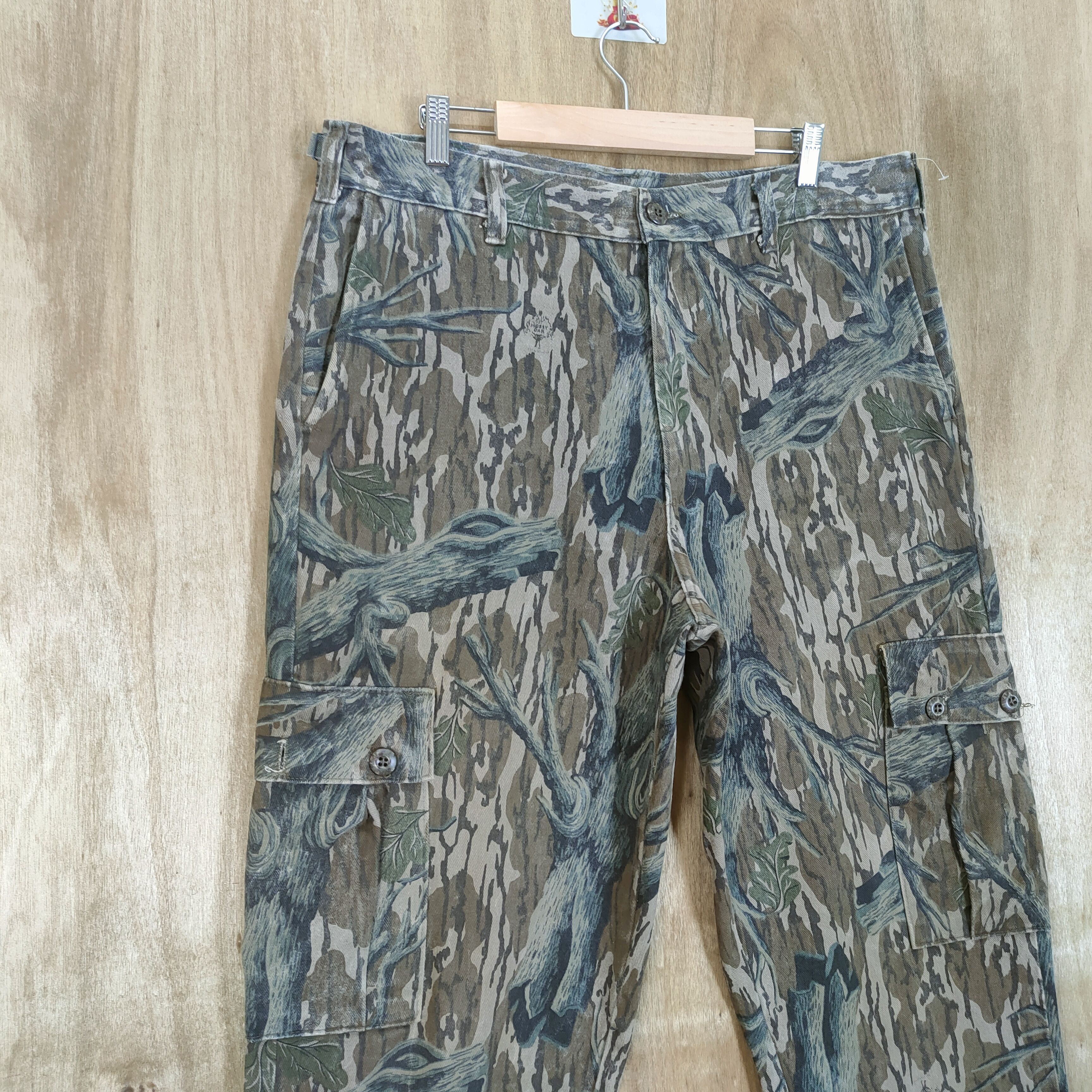 Vintage VINTAGE CAMO REALTREE CARGO PANTS Size US 36 / EU 52 - 4 Thumbnail