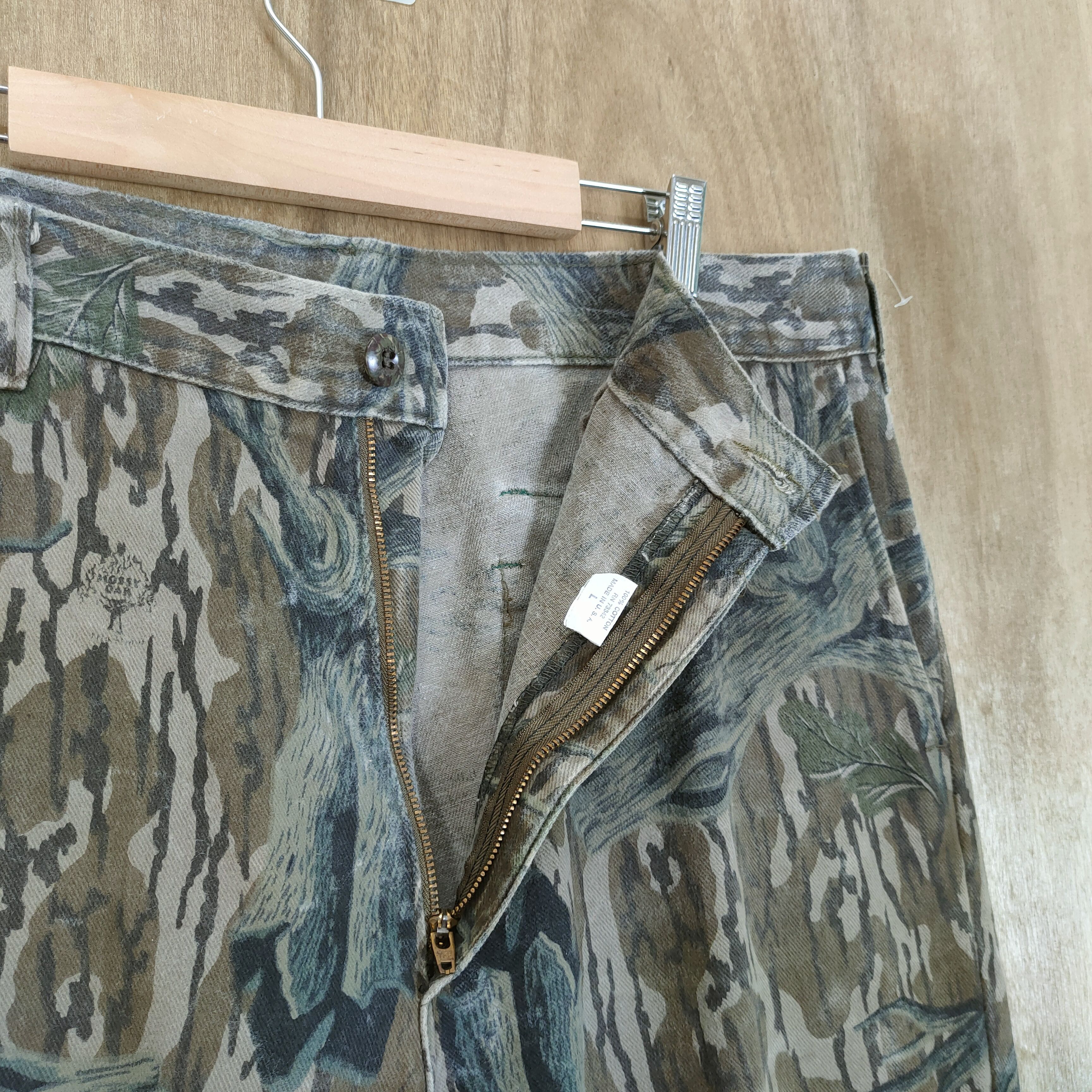 Vintage VINTAGE CAMO REALTREE CARGO PANTS Size US 36 / EU 52 - 9 Thumbnail