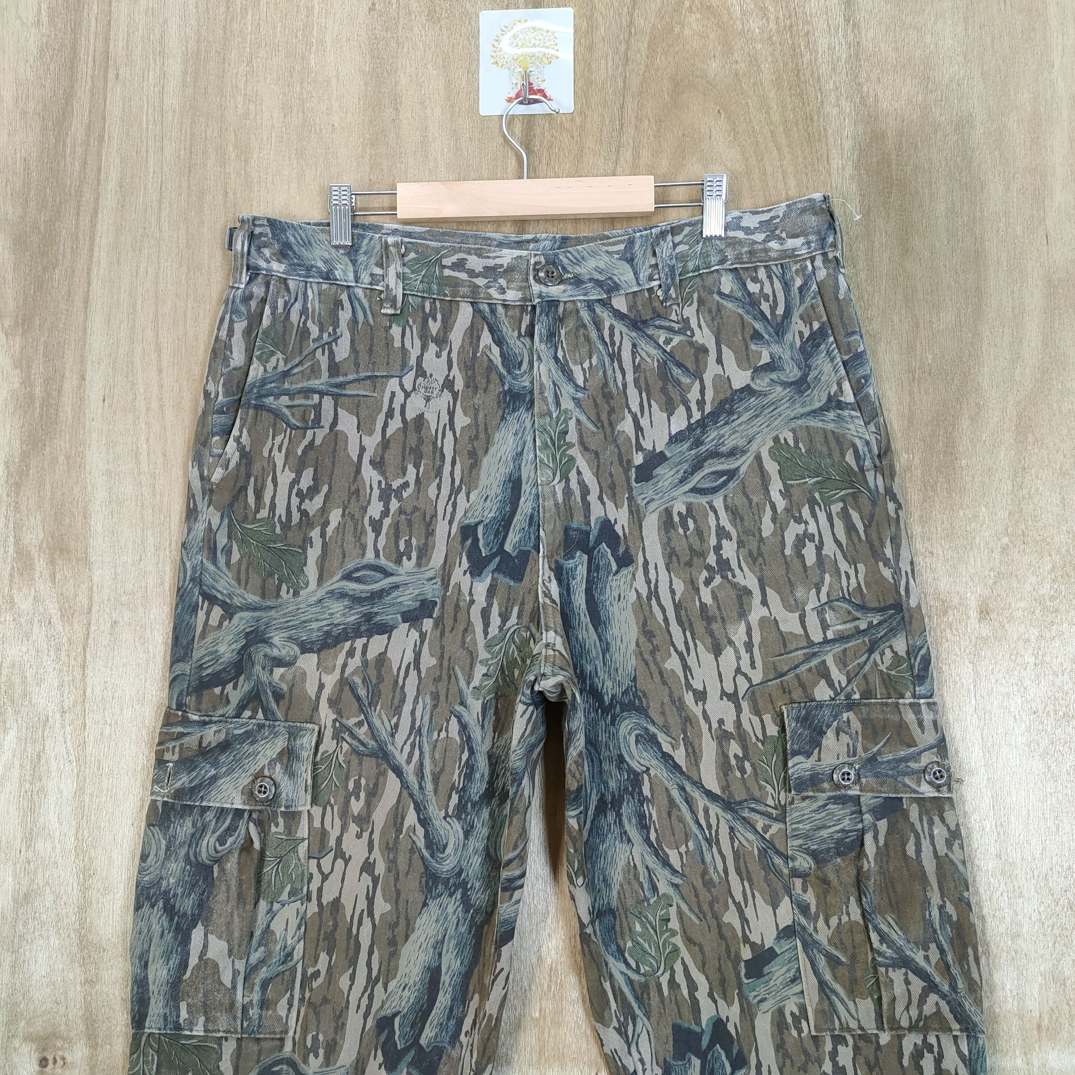 Vintage VINTAGE CAMO REALTREE CARGO PANTS Size US 36 / EU 52 - 2 Thumbnail