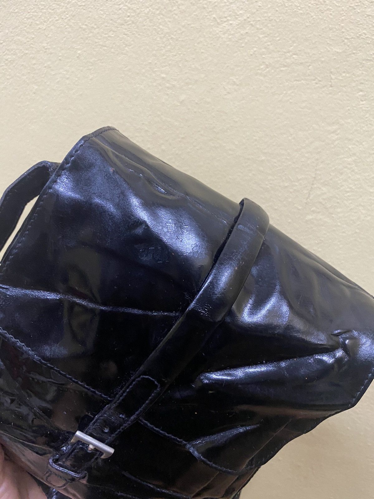 Prada ⛔️ LAST DROP ⛔️ Prada Shoulder Bag Black Patent Leather Size ONE SIZE - 3 Thumbnail