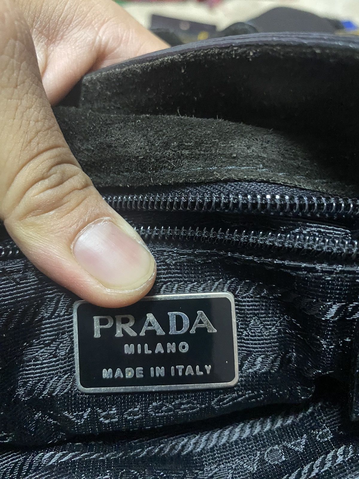 Prada ⛔️ LAST DROP ⛔️ Prada Shoulder Bag Black Patent Leather Size ONE SIZE - 11 Thumbnail