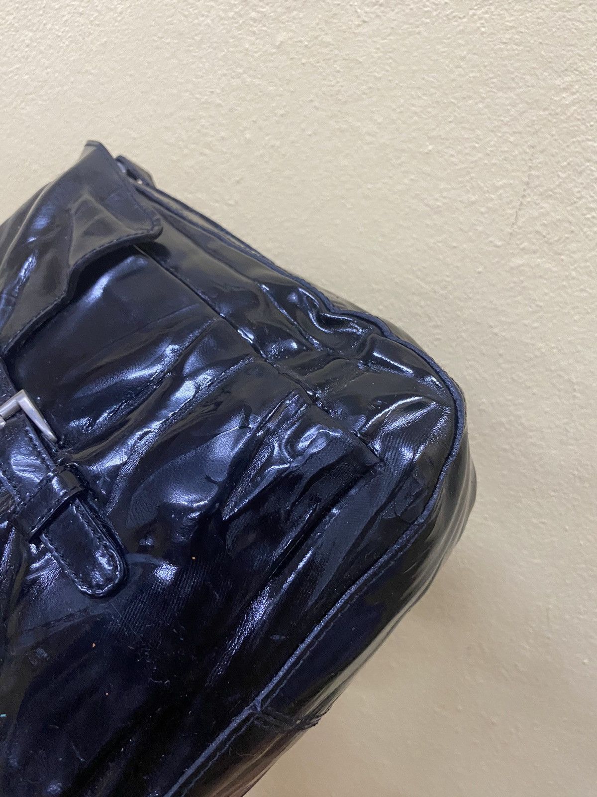 Prada ⛔️ LAST DROP ⛔️ Prada Shoulder Bag Black Patent Leather Size ONE SIZE - 7 Thumbnail