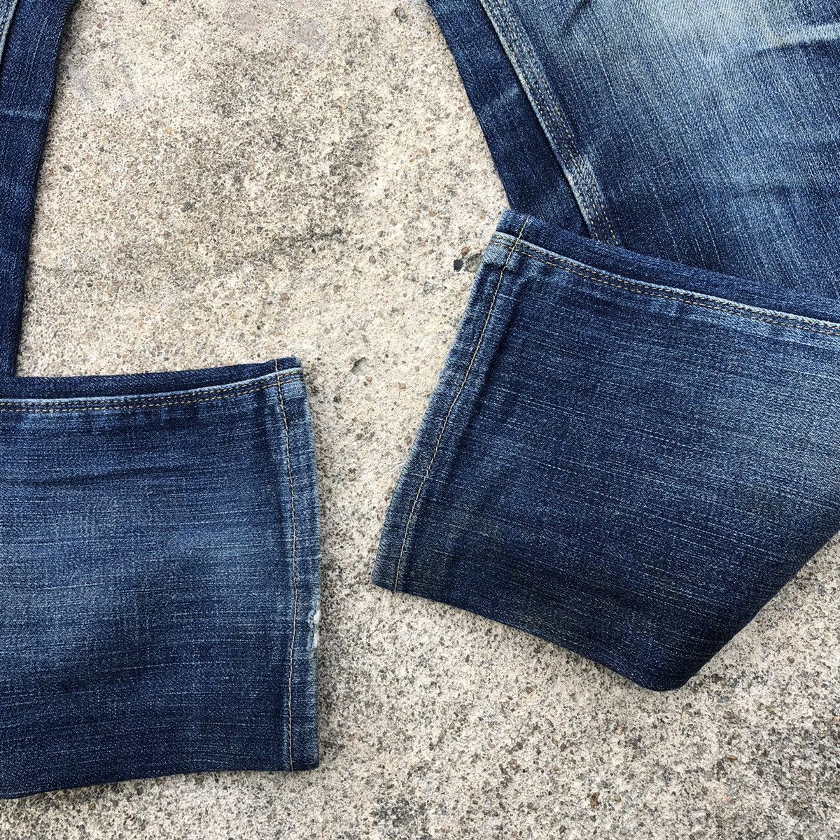 Designer 🔥Rare🔥Monsieur Nicole Stoned Wash Rips Distress Slim Jeans Size US 30 / EU 46 - 7 Thumbnail