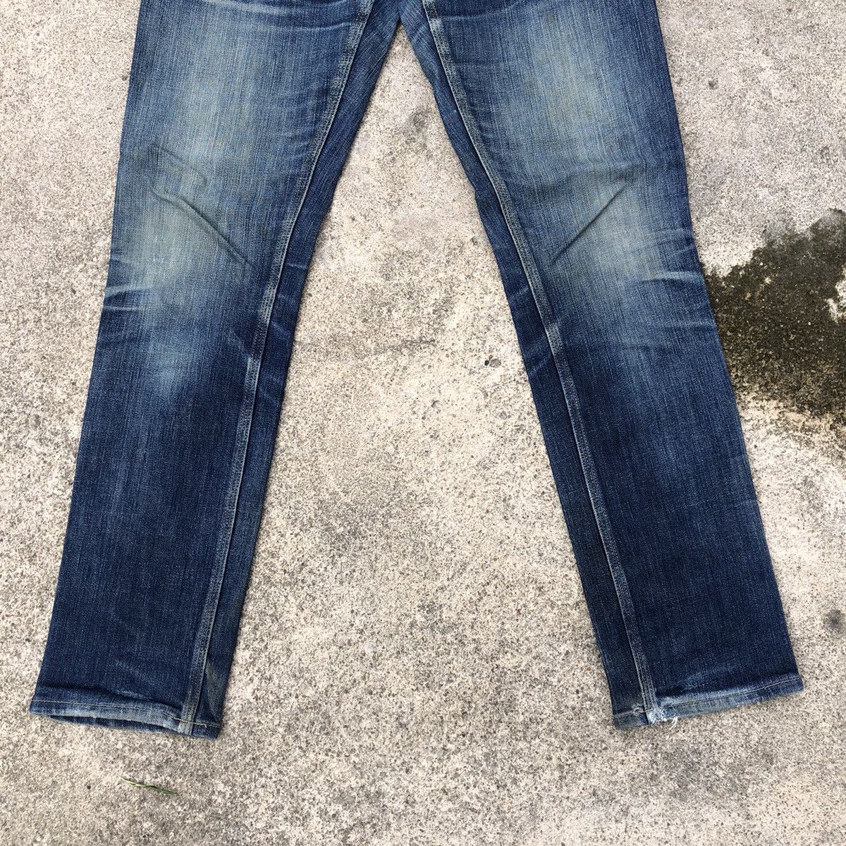 Designer 🔥Rare🔥Monsieur Nicole Stoned Wash Rips Distress Slim Jeans Size US 30 / EU 46 - 3 Thumbnail