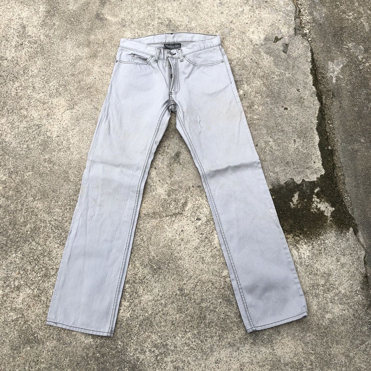 Beams Plus × Japanese Brand 🔥Rare🔥🇯🇵International Gallery Beams Rips Chore Denim Jeans Size US 30 / EU 46 - 1 Thumbnail