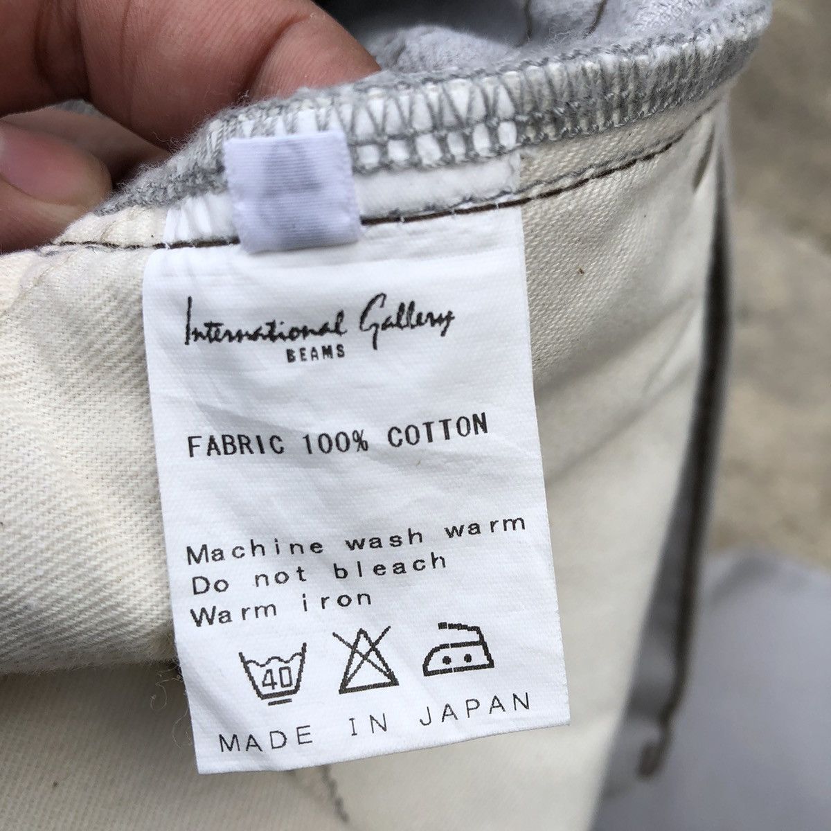 Beams Plus × Japanese Brand 🔥Rare🔥🇯🇵International Gallery Beams Rips Chore Denim Jeans Size US 30 / EU 46 - 15 Thumbnail