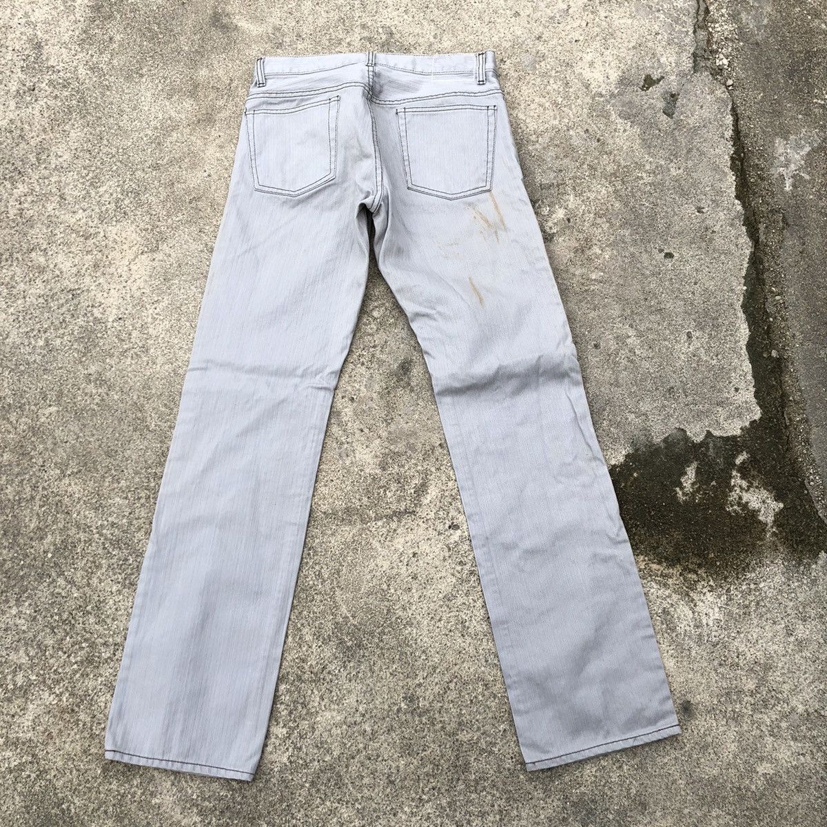 Beams Plus × Japanese Brand 🔥Rare🔥🇯🇵International Gallery Beams Rips Chore Denim Jeans Size US 30 / EU 46 - 4 Thumbnail