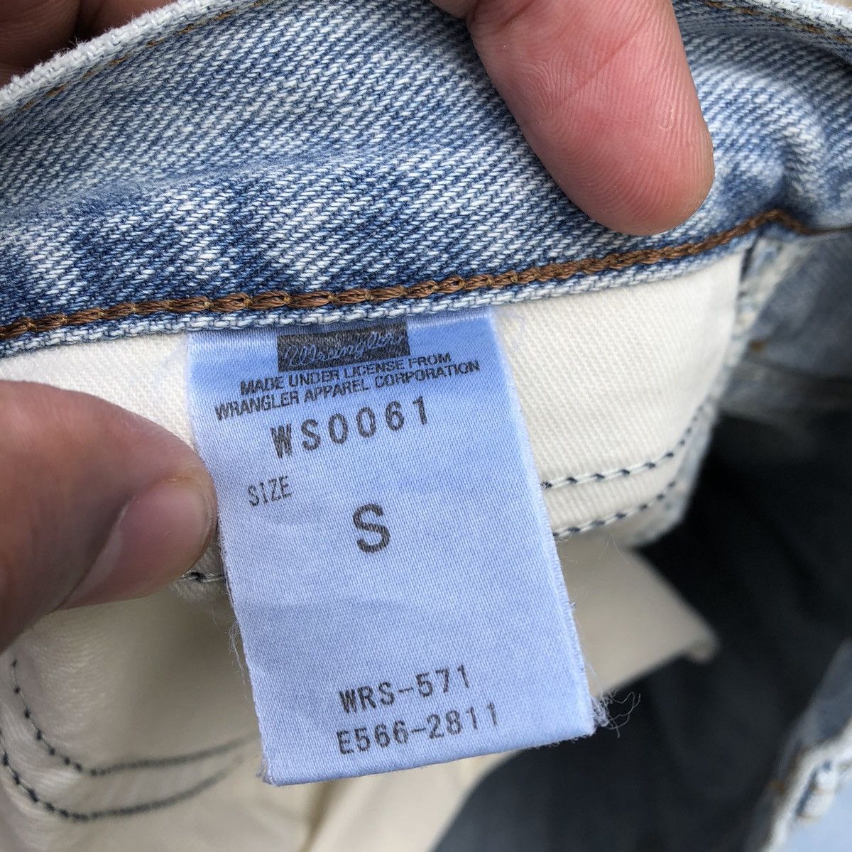 Japanese Brand × Wrangler 🔥Rare🔥Wrangler X Azul By Moussy Cropped Rips Distress Jeans Size US 30 / EU 46 - 11 Thumbnail