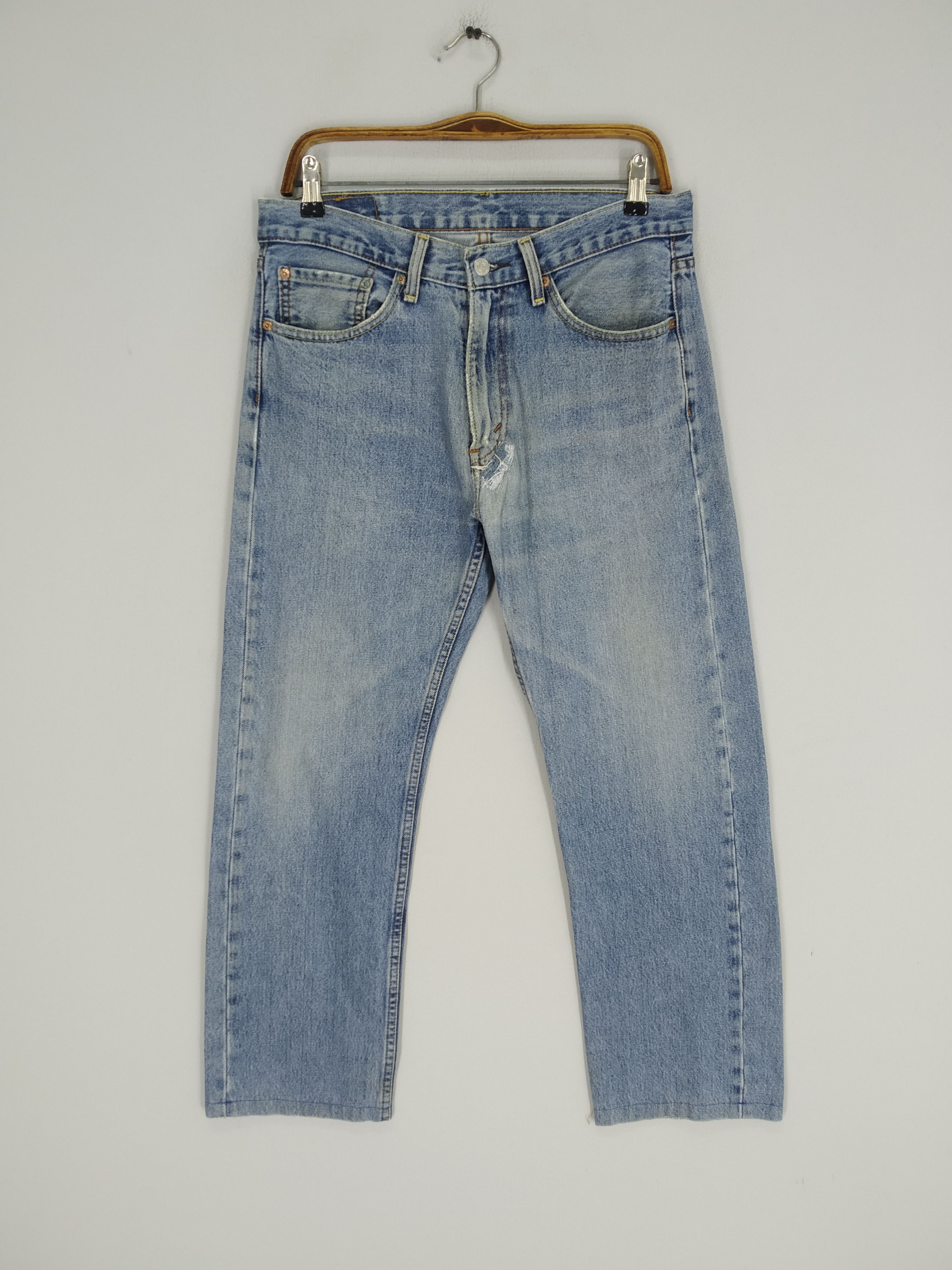 Vintage Levi's 505 Stonewashed Denim Jeans Grunge Style Jean