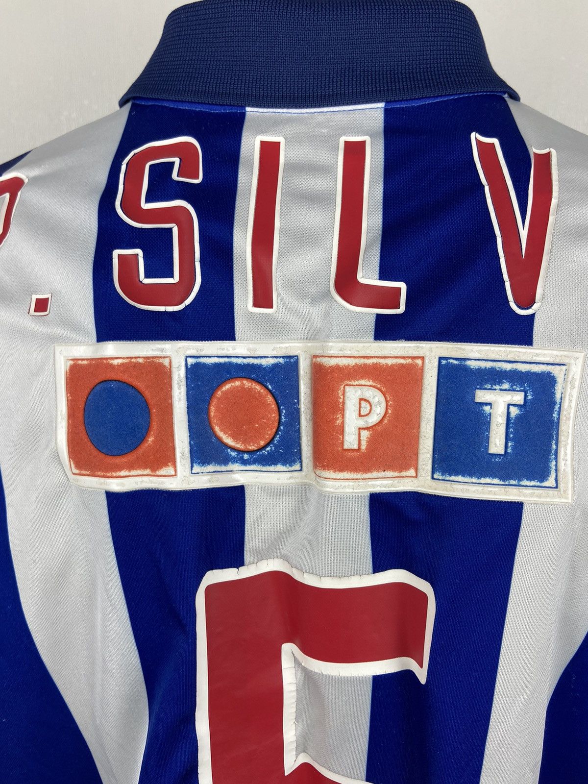 Nike FC Porto 2002/03 Home Jersey Shirt # P. Silva Nike Size L Size US L / EU 52-54 / 3 - 6 Thumbnail