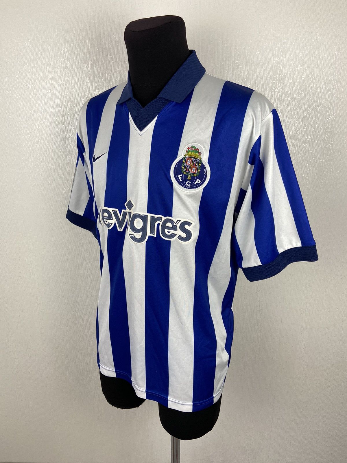 Nike FC Porto 2002/03 Home Jersey Shirt # P. Silva Nike Size L Size US L / EU 52-54 / 3 - 2 Thumbnail