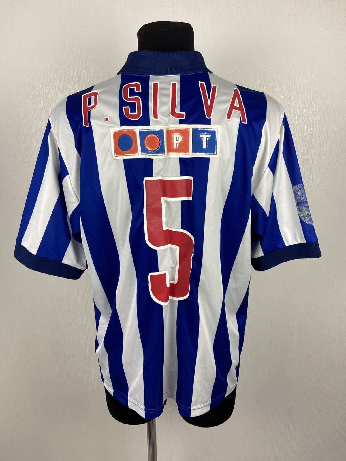 Nike FC Porto 2002/03 Home Jersey Shirt # P. Silva Nike Size L Size US L / EU 52-54 / 3 - 3 Thumbnail