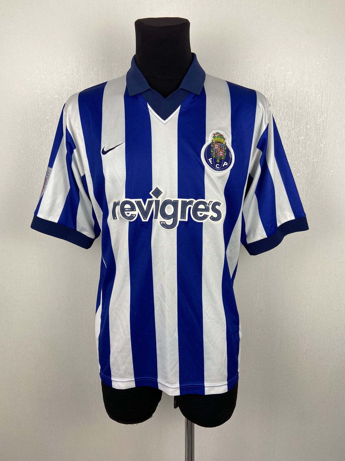 Nike FC Porto 2002/03 Home Jersey Shirt # P. Silva Nike Size L Size US L / EU 52-54 / 3 - 1 Thumbnail