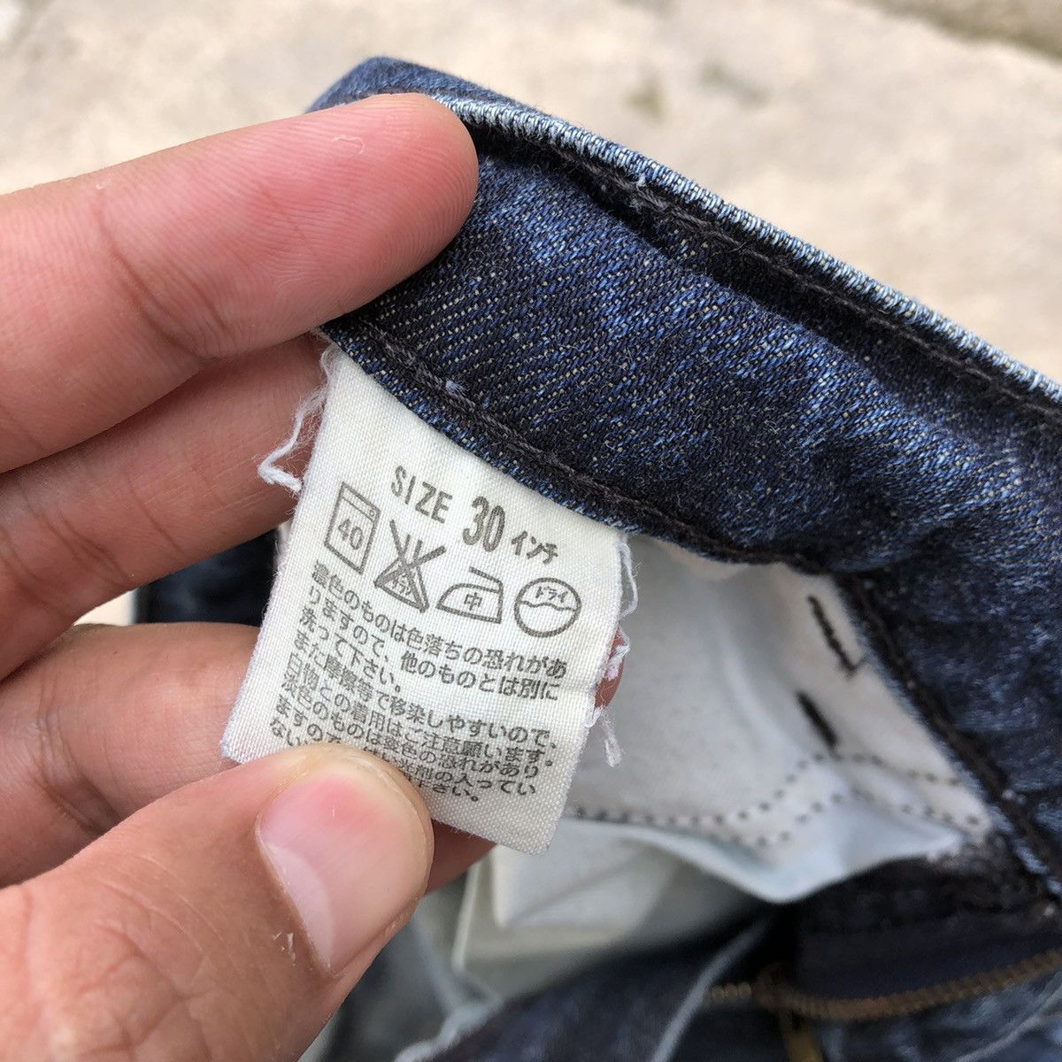 Levi's × Levi's Vintage Clothing 🔥Rare🔥Levis Lot 519 Stoned Wash Rips Distress Denim Jeans Size US 30 / EU 46 - 15 Thumbnail