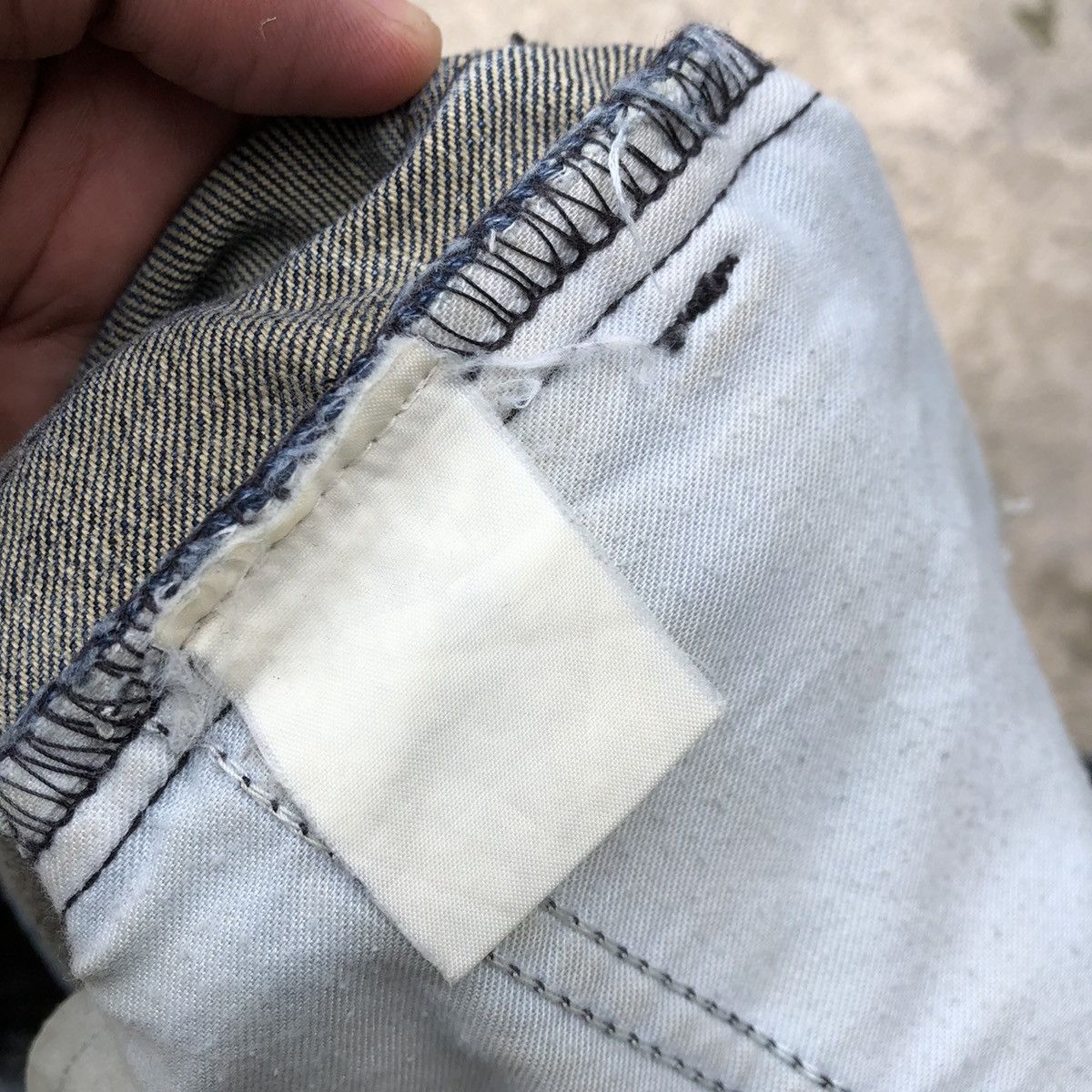 Levi's × Levi's Vintage Clothing 🔥Rare🔥Levis Lot 519 Stoned Wash Rips Distress Denim Jeans Size US 30 / EU 46 - 16 Thumbnail