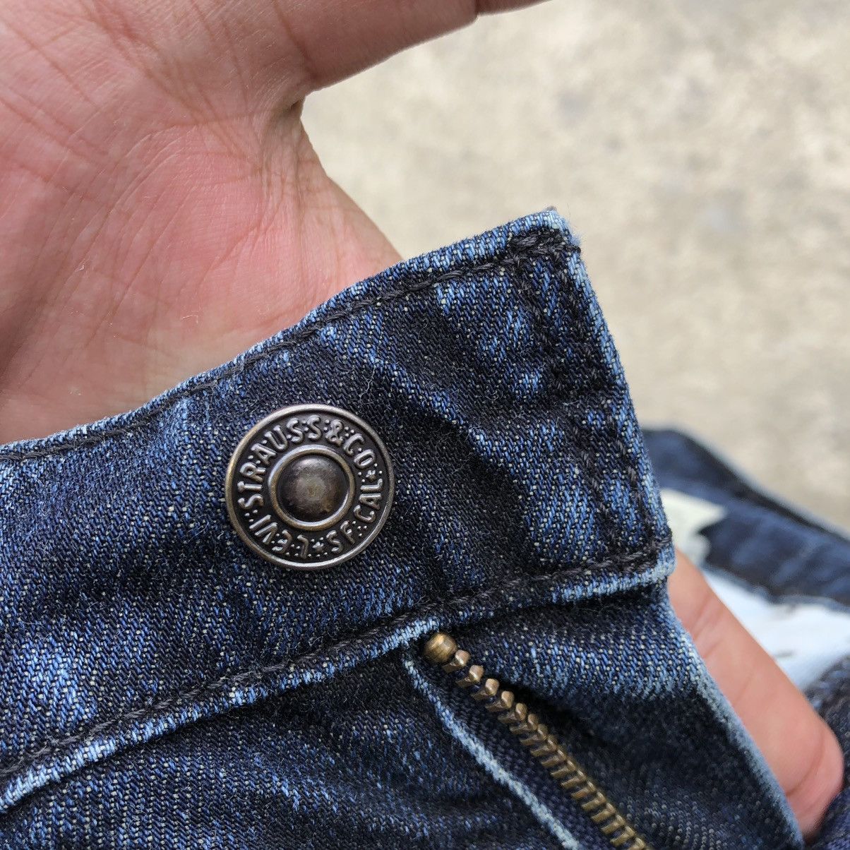Levi's × Levi's Vintage Clothing 🔥Rare🔥Levis Lot 519 Stoned Wash Rips Distress Denim Jeans Size US 30 / EU 46 - 14 Thumbnail