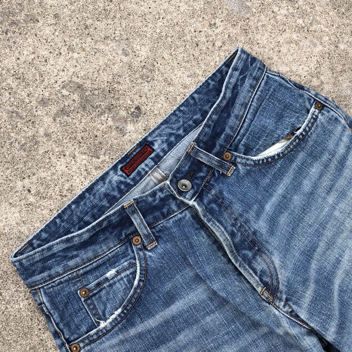 Designer × Johnbull 🔥Rare🔥John Bull Stoned Wash Rips Distress Denim Jeans Size US 29 - 12 Thumbnail