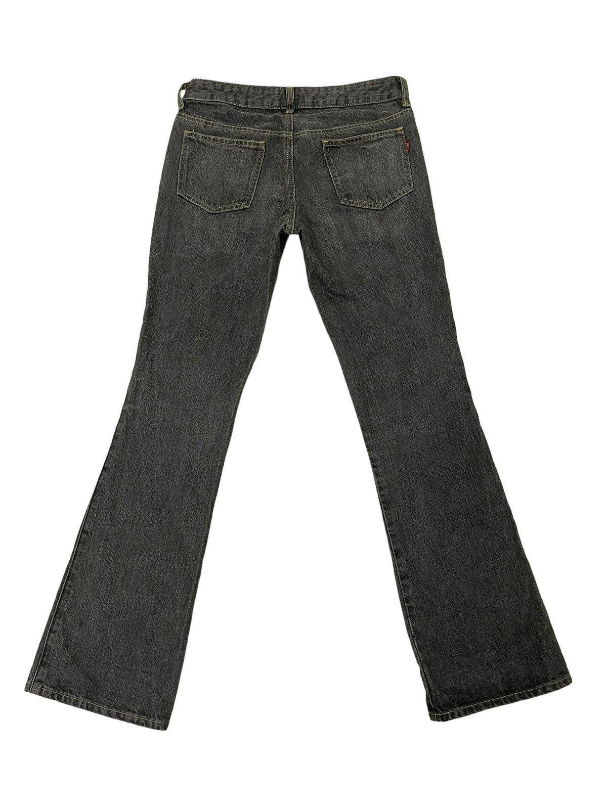 Japanese Brand Flare Jeans Camel Road Distress Denim Low Rise Boot Cut 2🟦2 Size US 28 / EU 44 - 12 Thumbnail