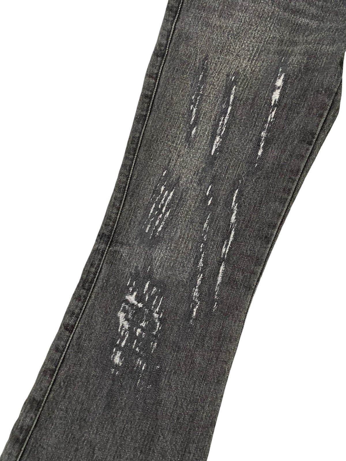 Japanese Brand Flare Jeans Camel Road Distress Denim Low Rise Boot Cut 2🟦2 Size US 28 / EU 44 - 6 Thumbnail