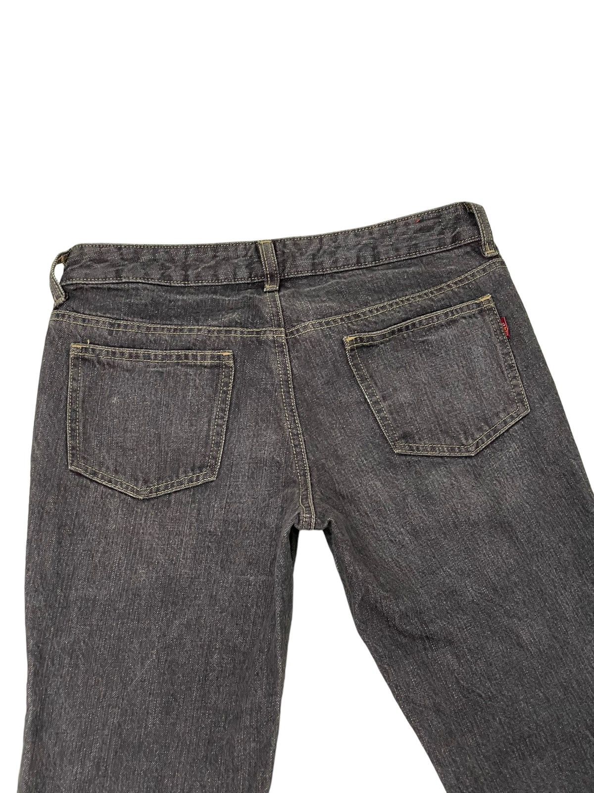 Japanese Brand Flare Jeans Camel Road Distress Denim Low Rise Boot Cut 2🟦2 Size US 28 / EU 44 - 19 Thumbnail