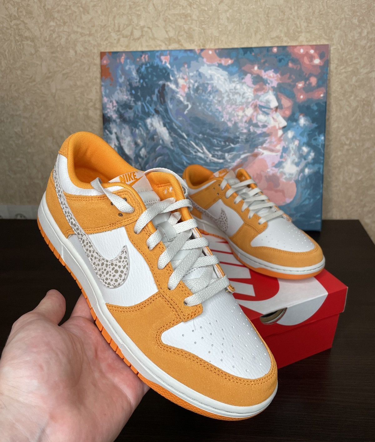 Nike Dunk Low Safari Swoosh Kumquat - www.benaras.co
