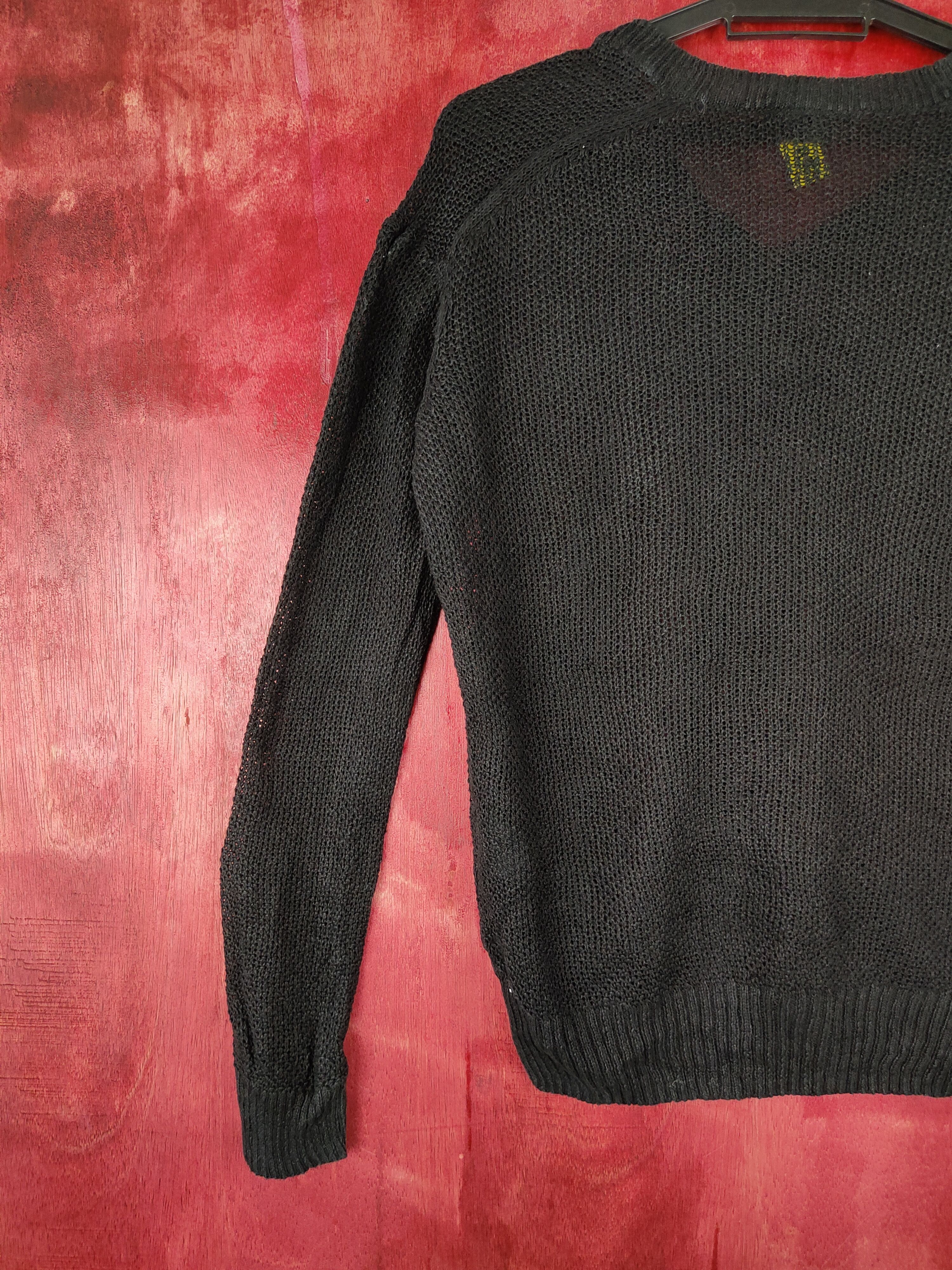 Japanese Brand × Uniqlo Uniqlo Black sweatshirt Knitwear #4379 Size US L / EU 52-54 / 3 - 6 Thumbnail