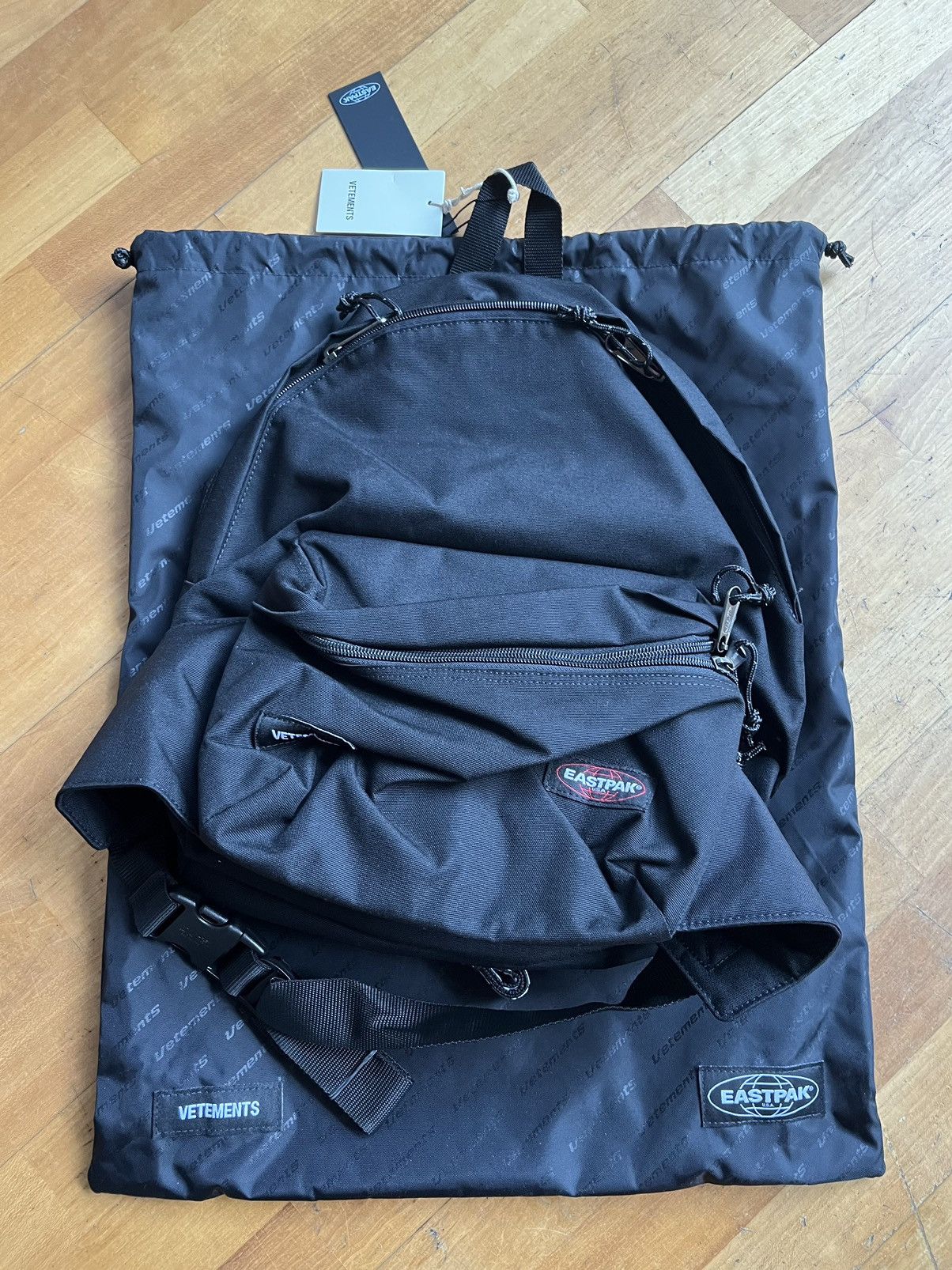 Eastpak Vetements Vetements x Eastpak Tourist Backpack BNWT Grailed