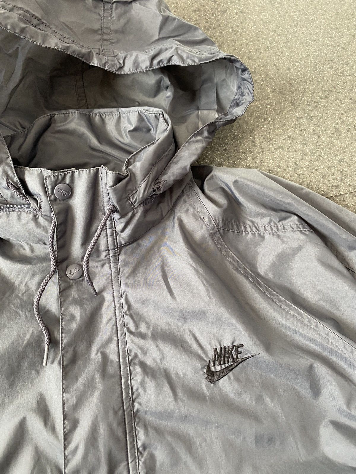 Nike Vintage Nike Nylon Windbreaker Size US S / EU 44-46 / 1 - 6 Thumbnail