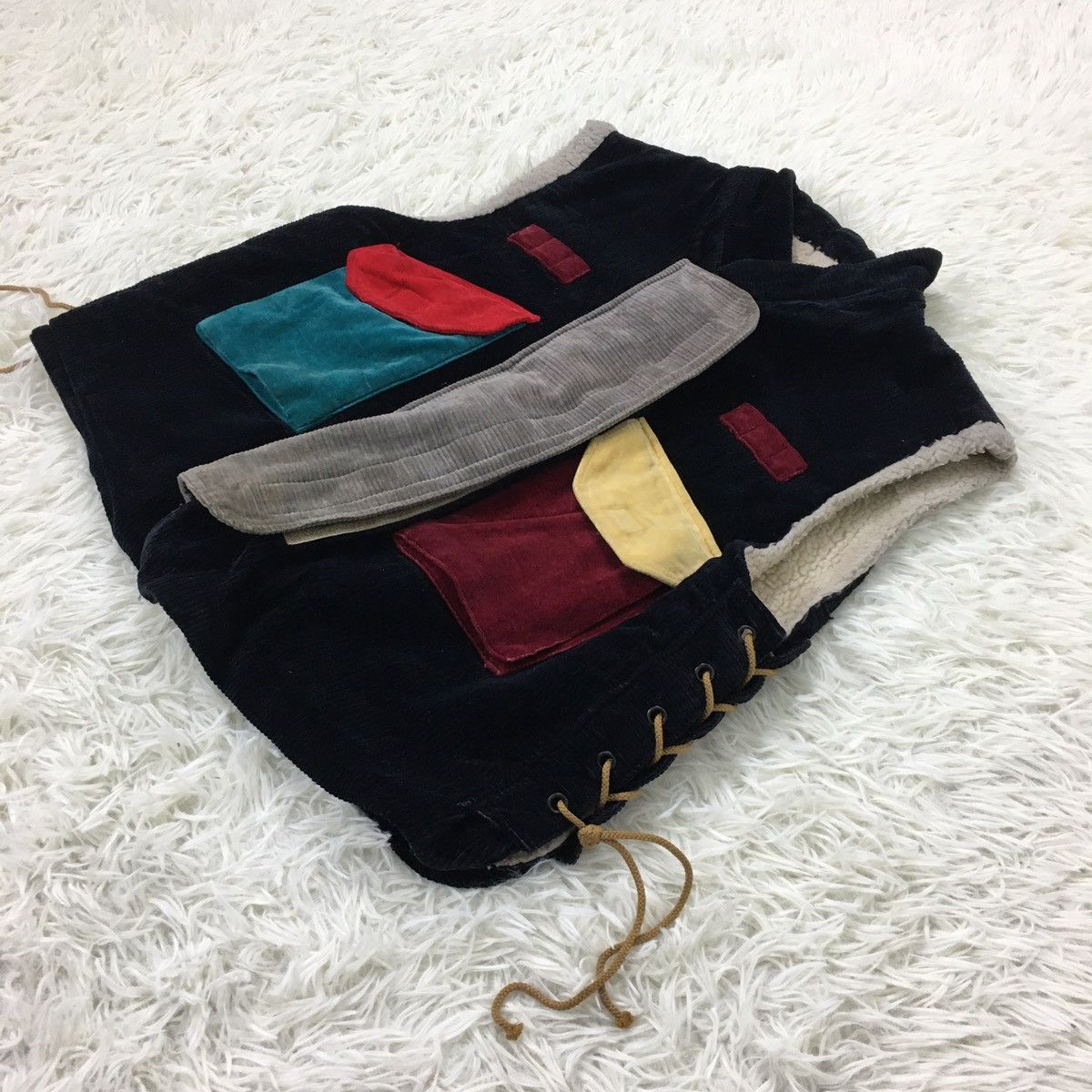 Other Japanese Colorway Bondage Corduroy Sherpa Vest Size US M / EU 48-50 / 2 - 1 Thumbnail