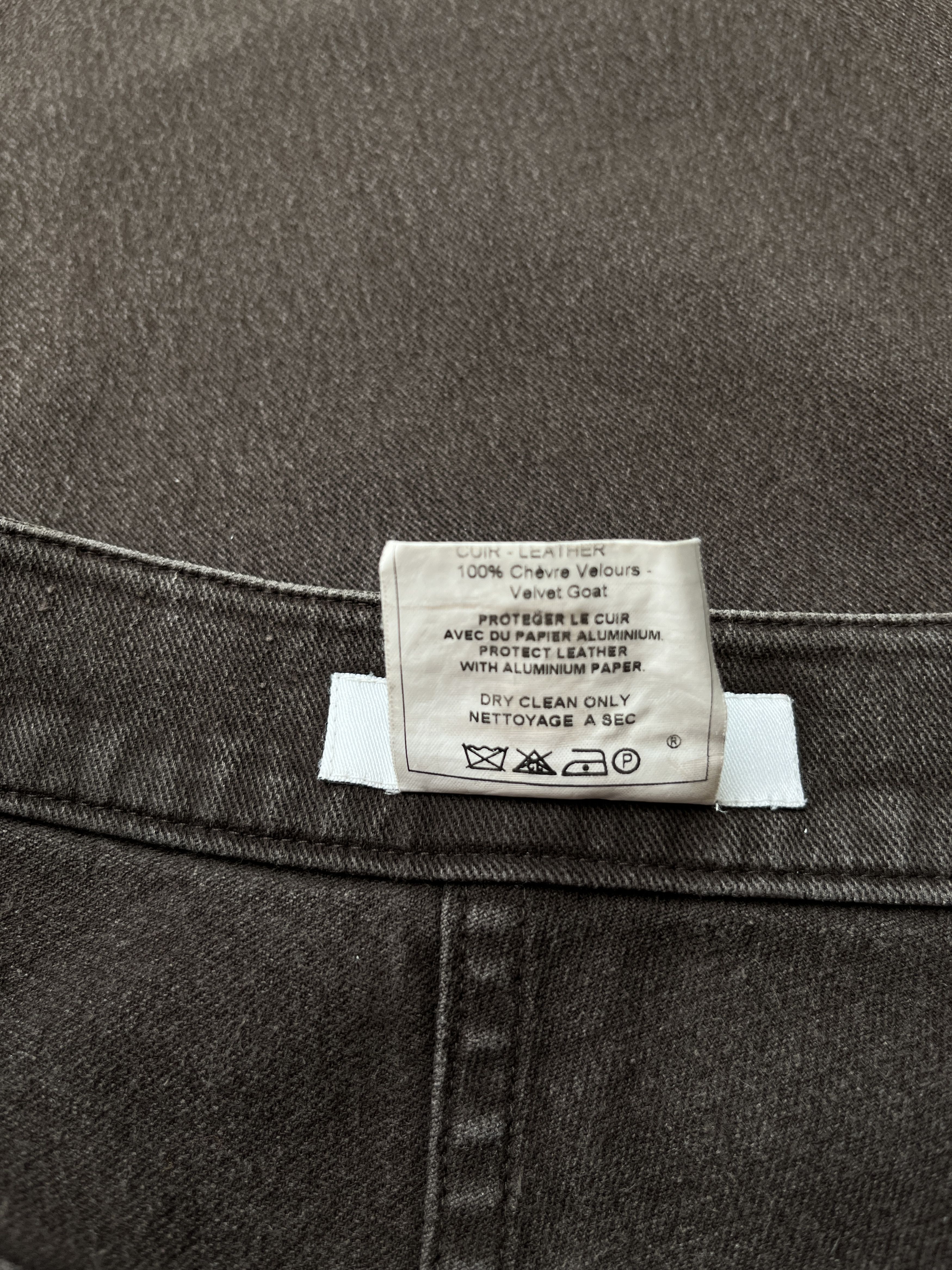 Dior ⚡️QUICK SALE⚡️2001 Dior John Galliano Brown Cropped Jeans Size 28" / US 6 / IT 42 - 5 Thumbnail