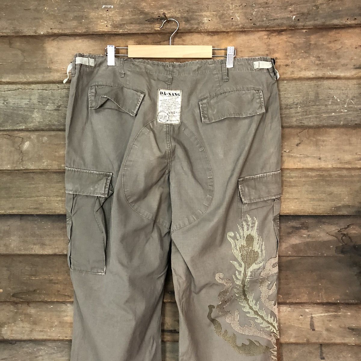 Hypebeast DL Danang embroidery phoenix utility Cargo Pants #7120 Size US 36 / EU 52 - 13 Thumbnail