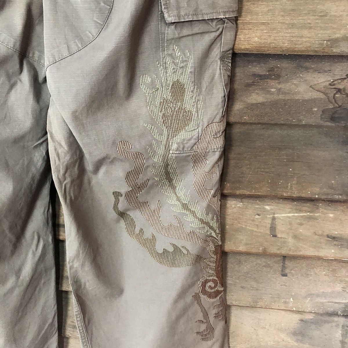 Hypebeast DL Danang embroidery phoenix utility Cargo Pants #7120 Size US 36 / EU 52 - 17 Thumbnail