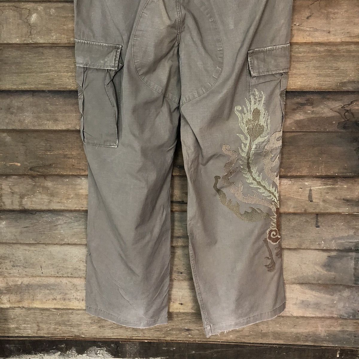 Hypebeast DL Danang embroidery phoenix utility Cargo Pants #7120 Size US 36 / EU 52 - 14 Thumbnail