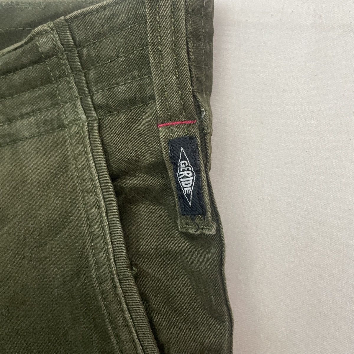 Japanese Brand Vtg GRIDE Faded Utility Tactical Multipocket Cargo Pants Size US 31 - 6 Thumbnail