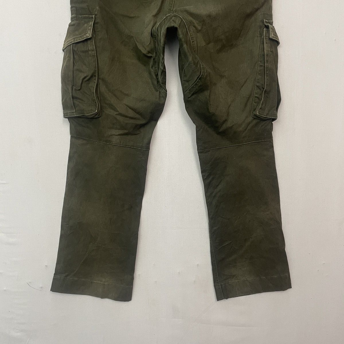 Japanese Brand Vtg GRIDE Faded Utility Tactical Multipocket Cargo Pants Size US 31 - 11 Thumbnail