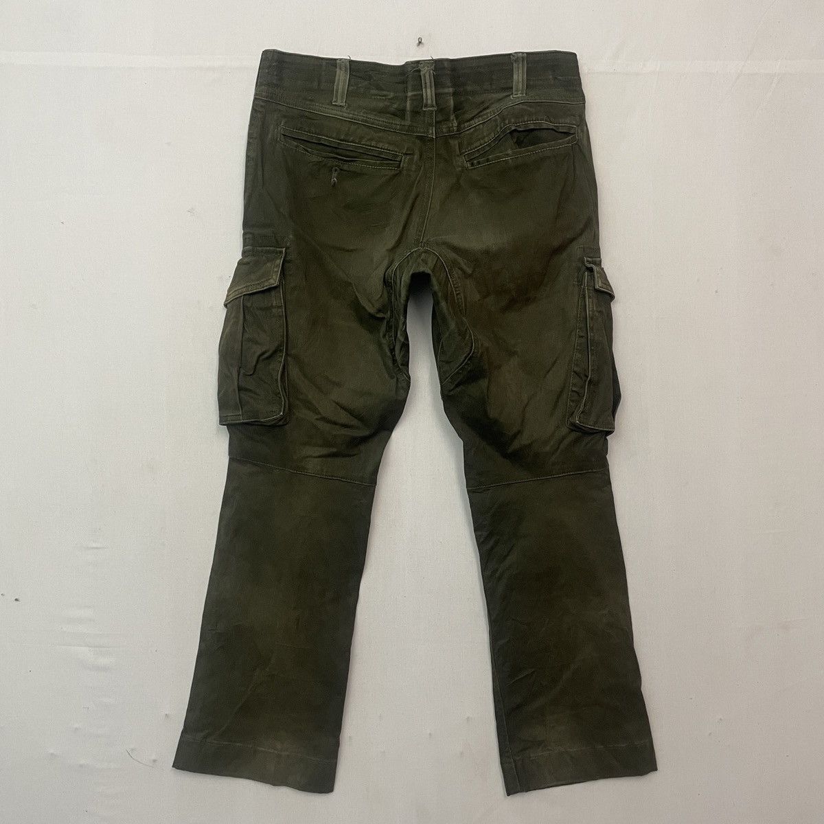 Japanese Brand Vtg GRIDE Faded Utility Tactical Multipocket Cargo Pants Size US 31 - 8 Thumbnail