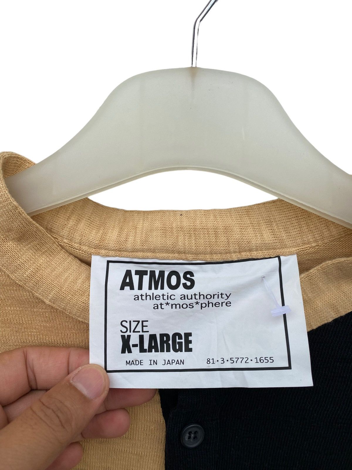 atmos Atmos Spellout Long Sleeve Tees Size US XL / EU 56 / 4 - 6 Thumbnail
