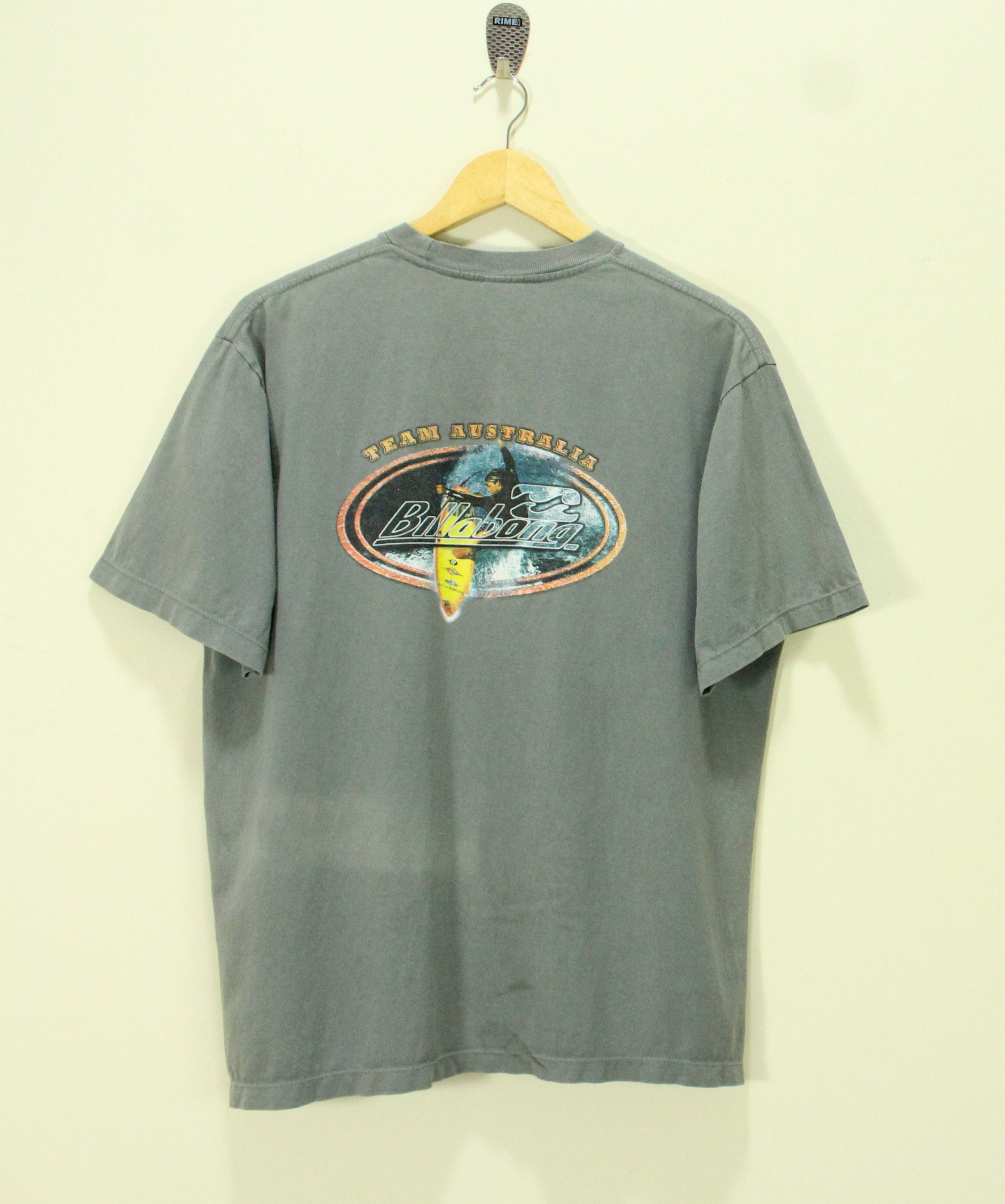Billabong BILLABONG T Shirt Team Australia Surf Sunfaded Vintage Size US M / EU 48-50 / 2 - 2 Thumbnail