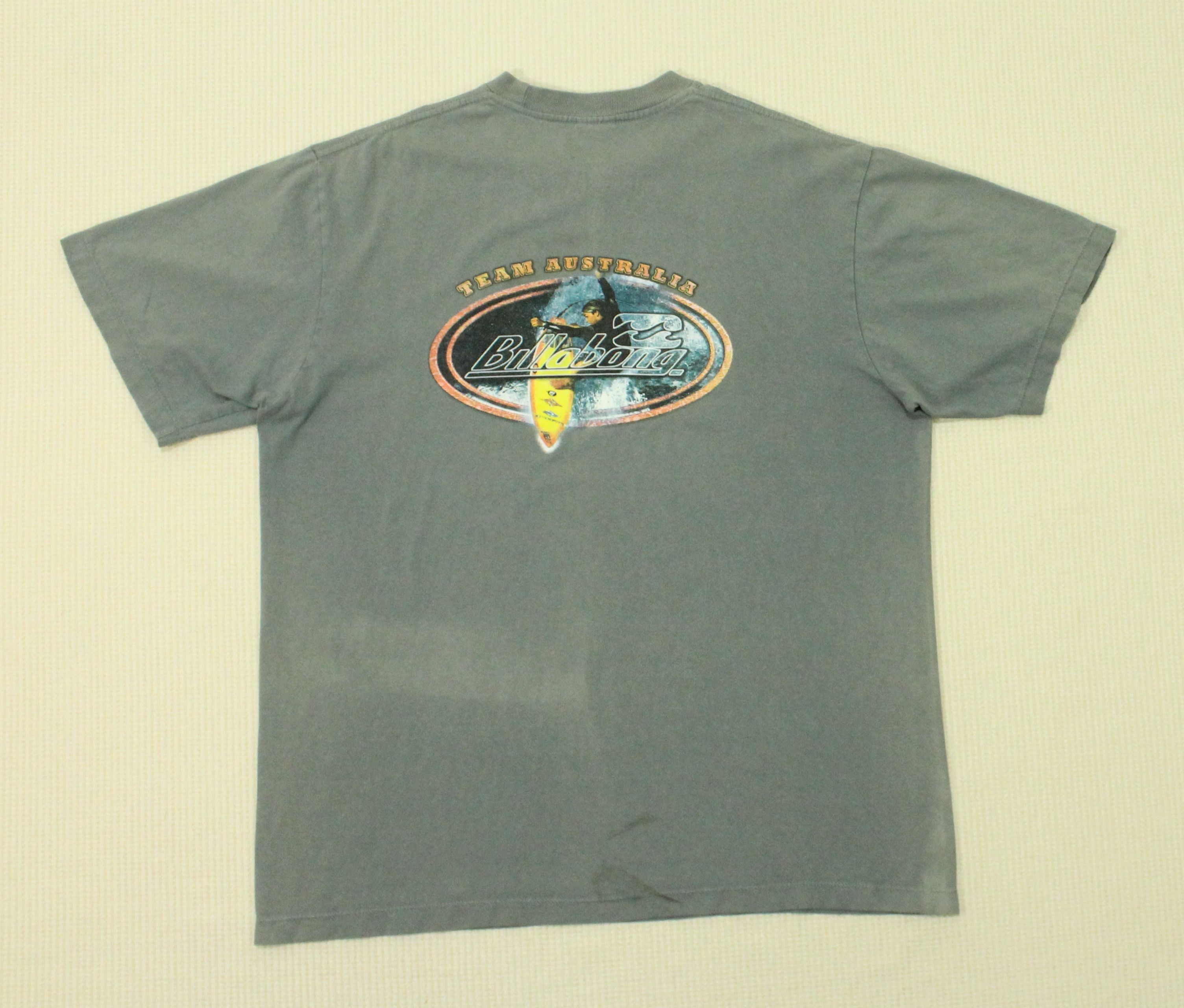 Billabong BILLABONG T Shirt Team Australia Surf Sunfaded Vintage Size US M / EU 48-50 / 2 - 6 Thumbnail
