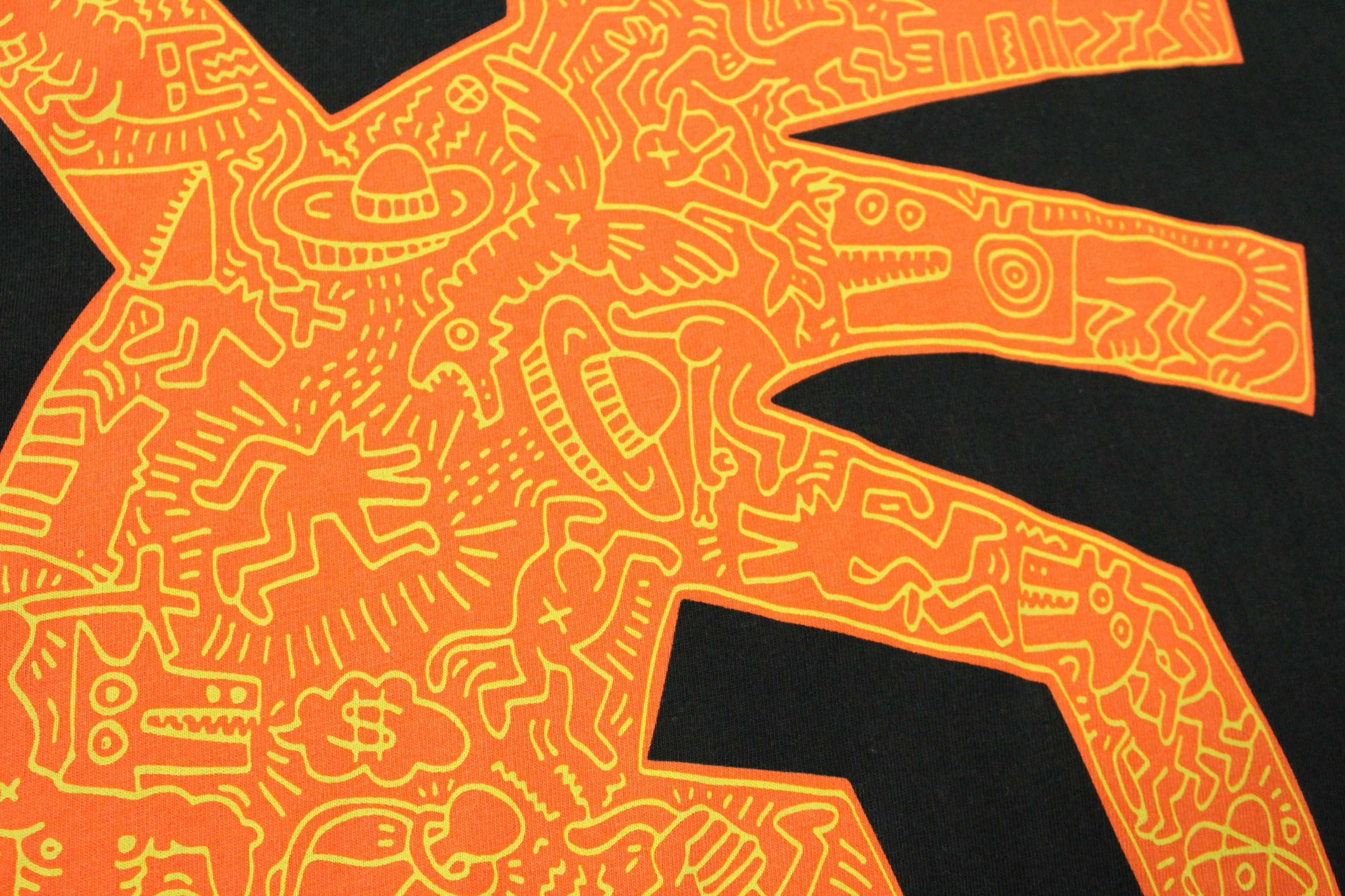 Keith Haring × Uniqlo KEITH HARING T Shirt Big Size 3XL Japan Size US XXL / EU 58 / 5 - 6 Thumbnail