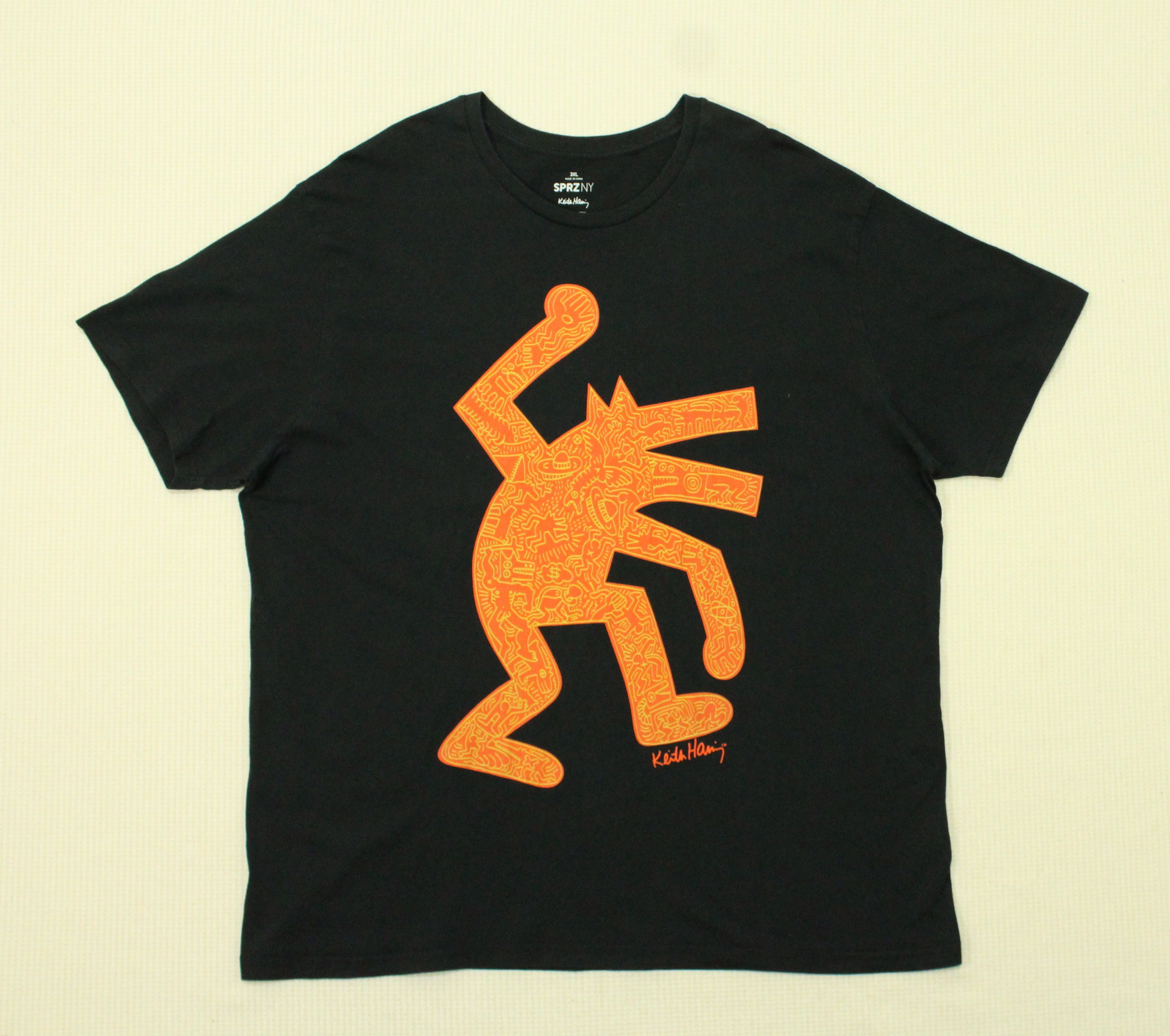 Keith Haring × Uniqlo KEITH HARING T Shirt Big Size 3XL Japan Size US XXL / EU 58 / 5 - 4 Thumbnail