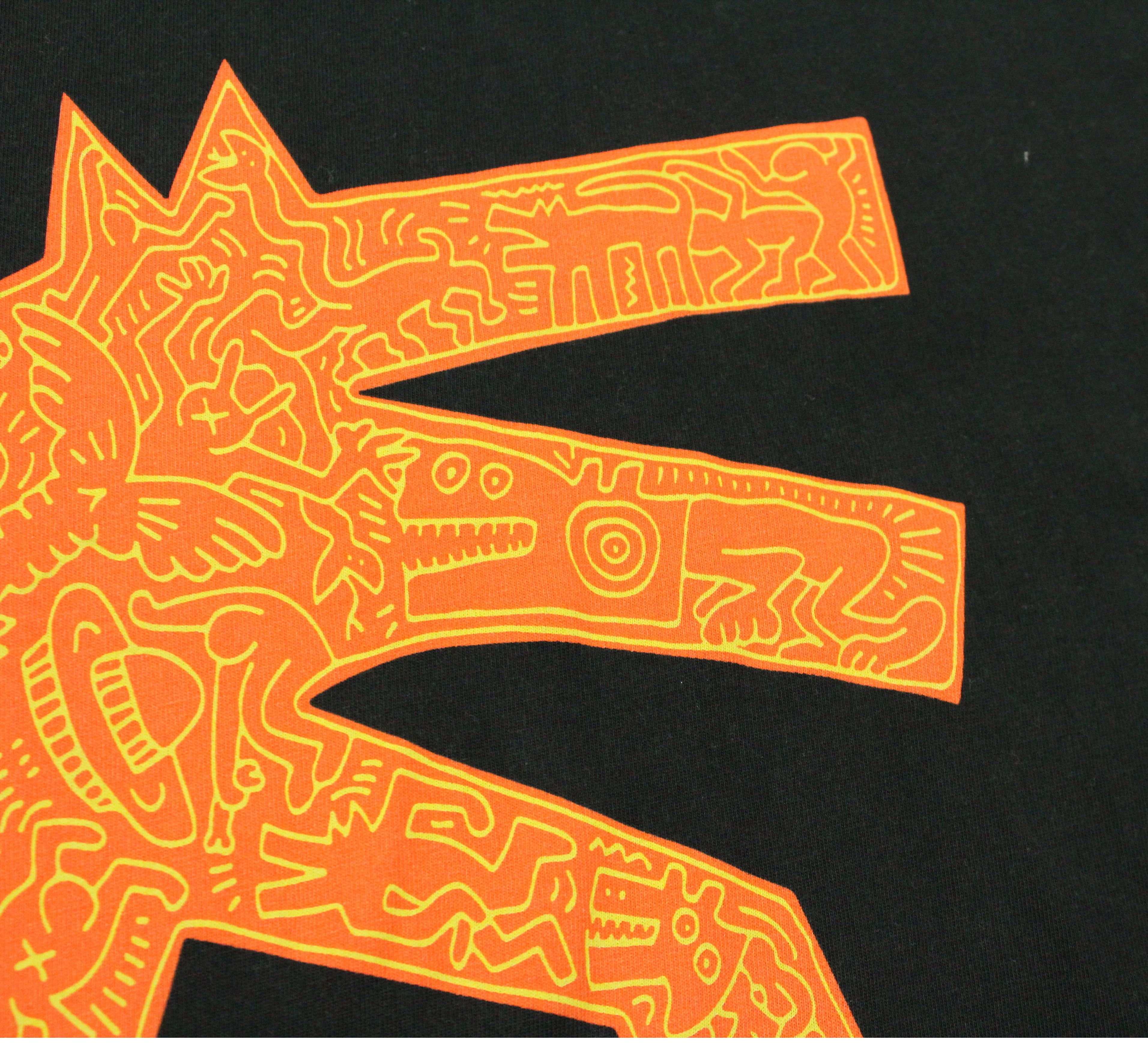 Keith Haring × Uniqlo KEITH HARING T Shirt Big Size 3XL Japan Size US XXL / EU 58 / 5 - 8 Thumbnail