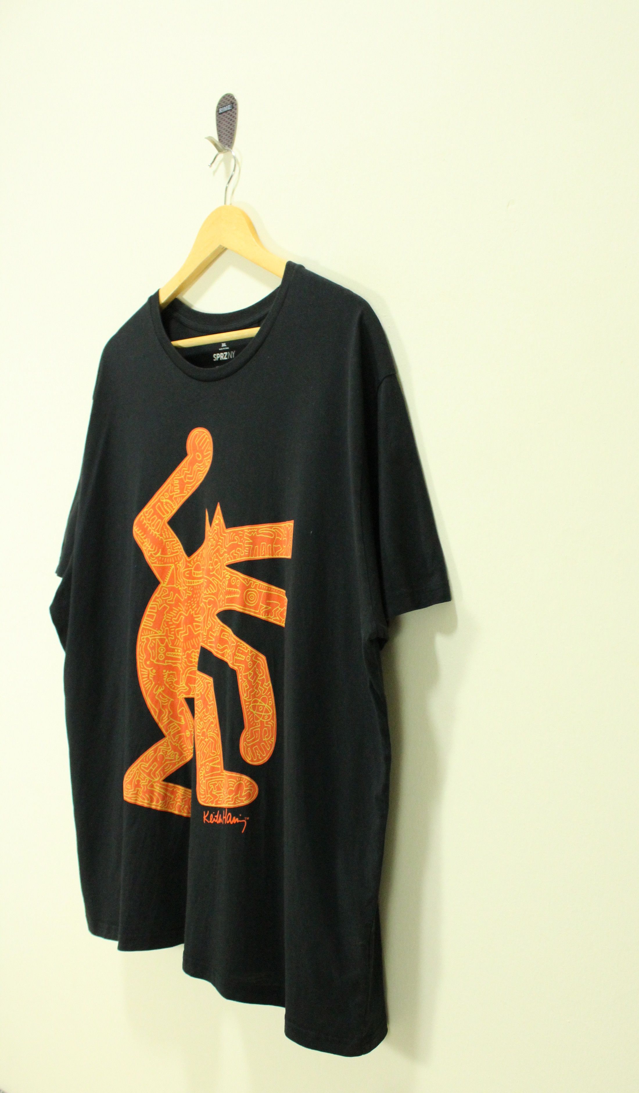 Keith Haring × Uniqlo KEITH HARING T Shirt Big Size 3XL Japan Size US XXL / EU 58 / 5 - 2 Thumbnail