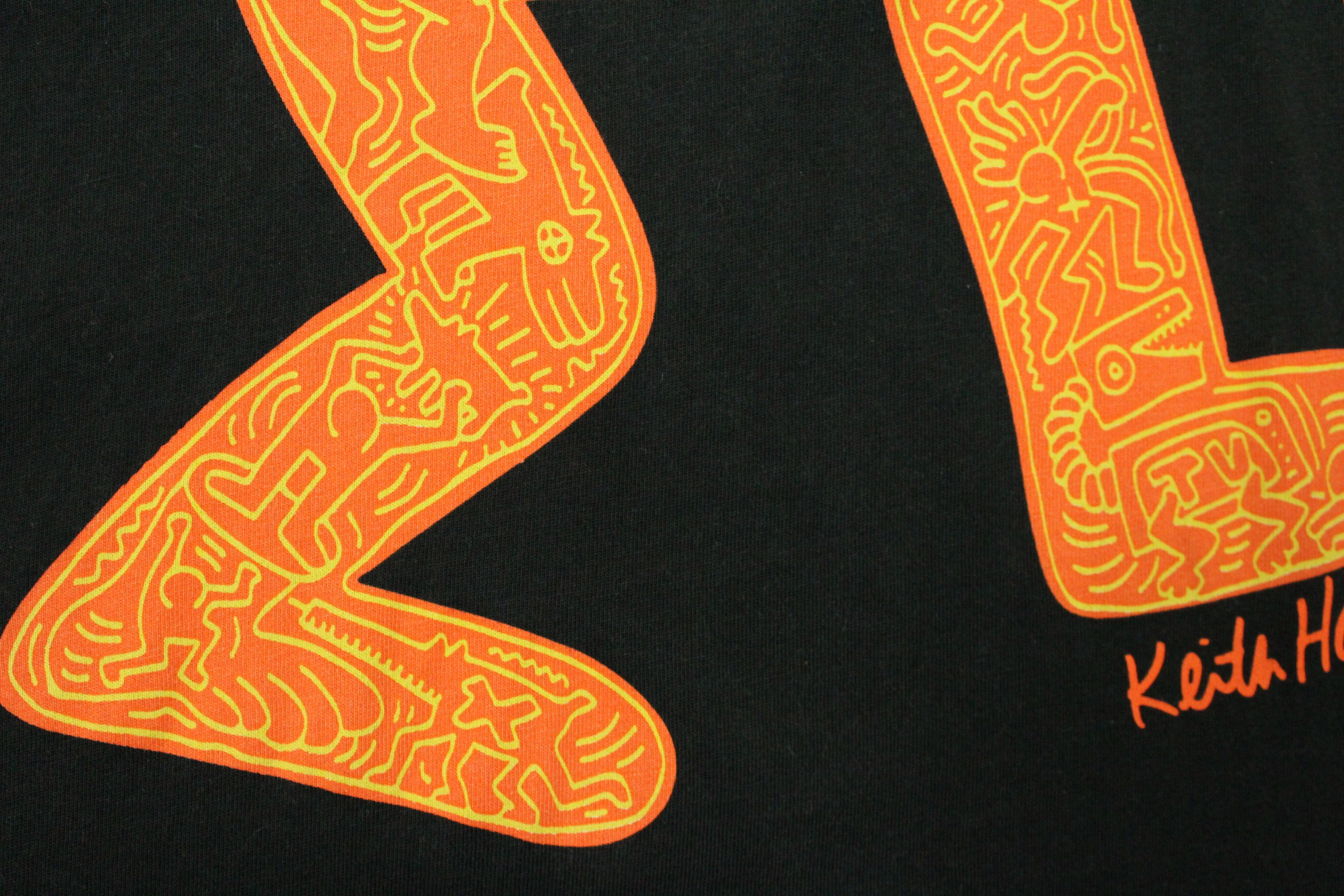 Keith Haring × Uniqlo KEITH HARING T Shirt Big Size 3XL Japan Size US XXL / EU 58 / 5 - 7 Thumbnail